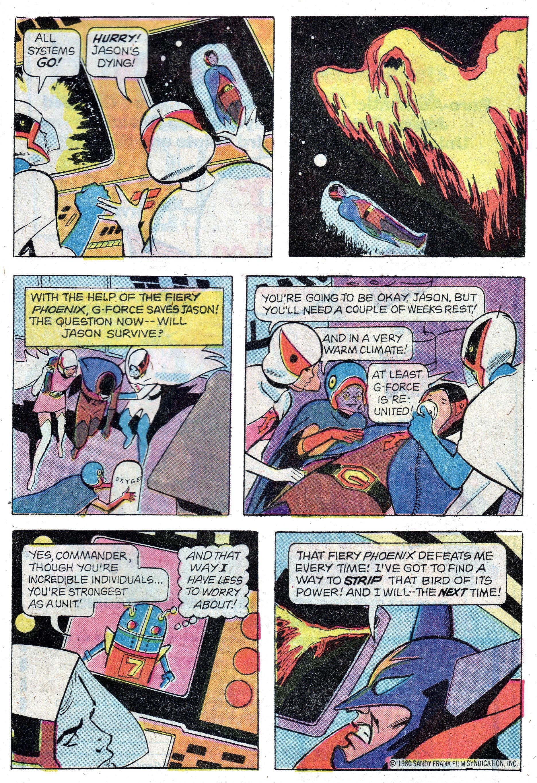 Read online Battle of the Planets (1979) comic -  Issue #9 - 23