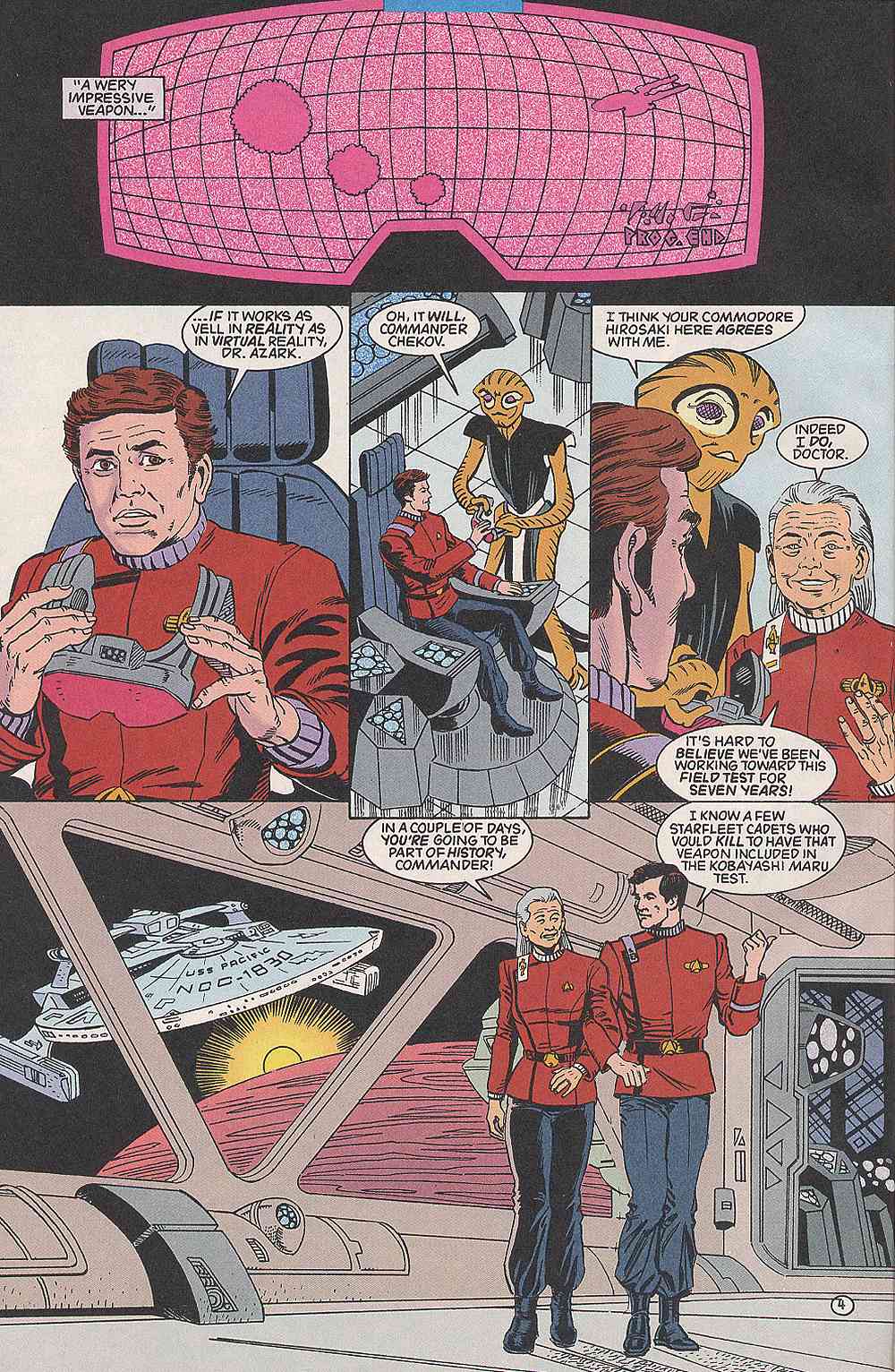 Read online Star Trek (1989) comic -  Issue #49 - 3