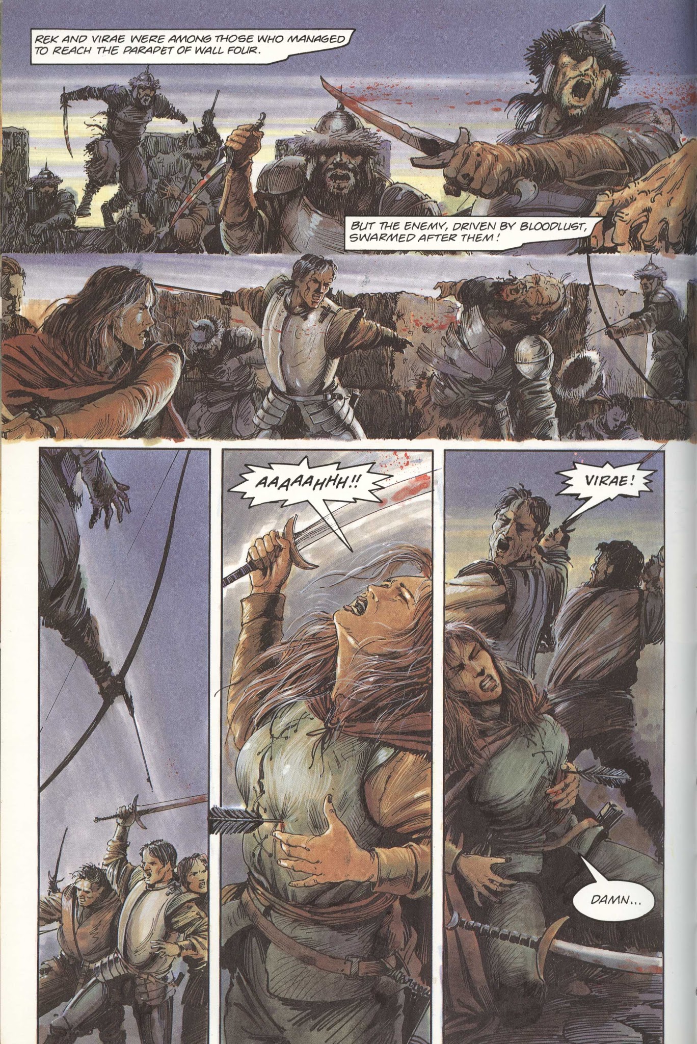 Read online David Gemmell's Legend: A Graphic Novel comic -  Issue # TPB - 73