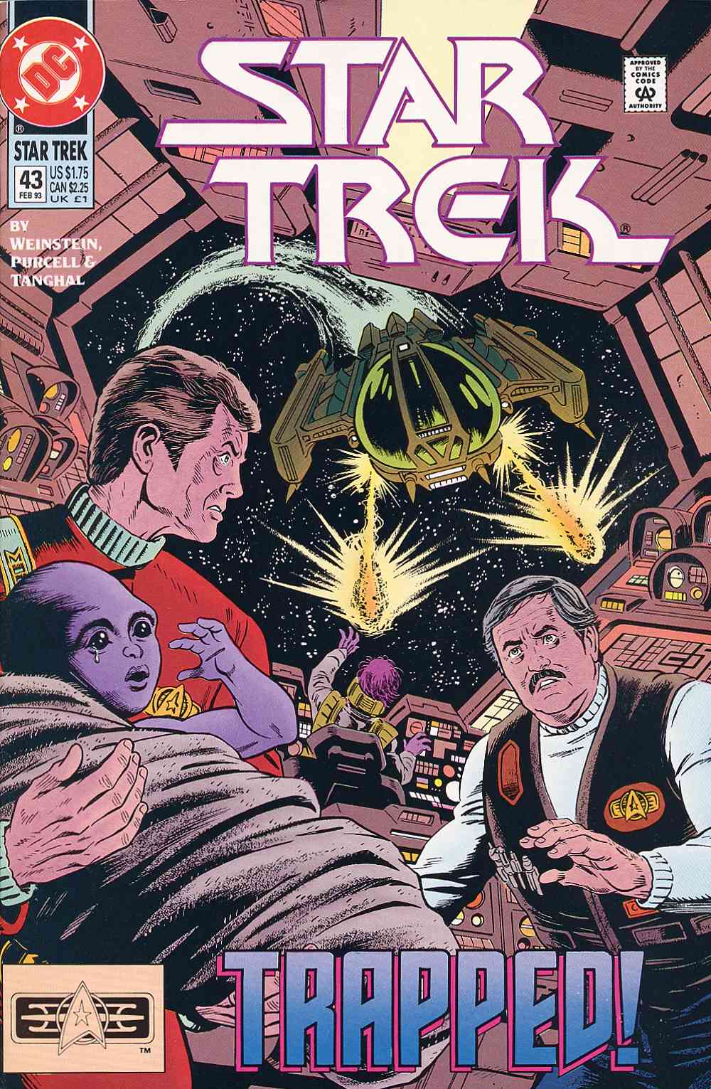 Read online Star Trek (1989) comic -  Issue #43 - 1