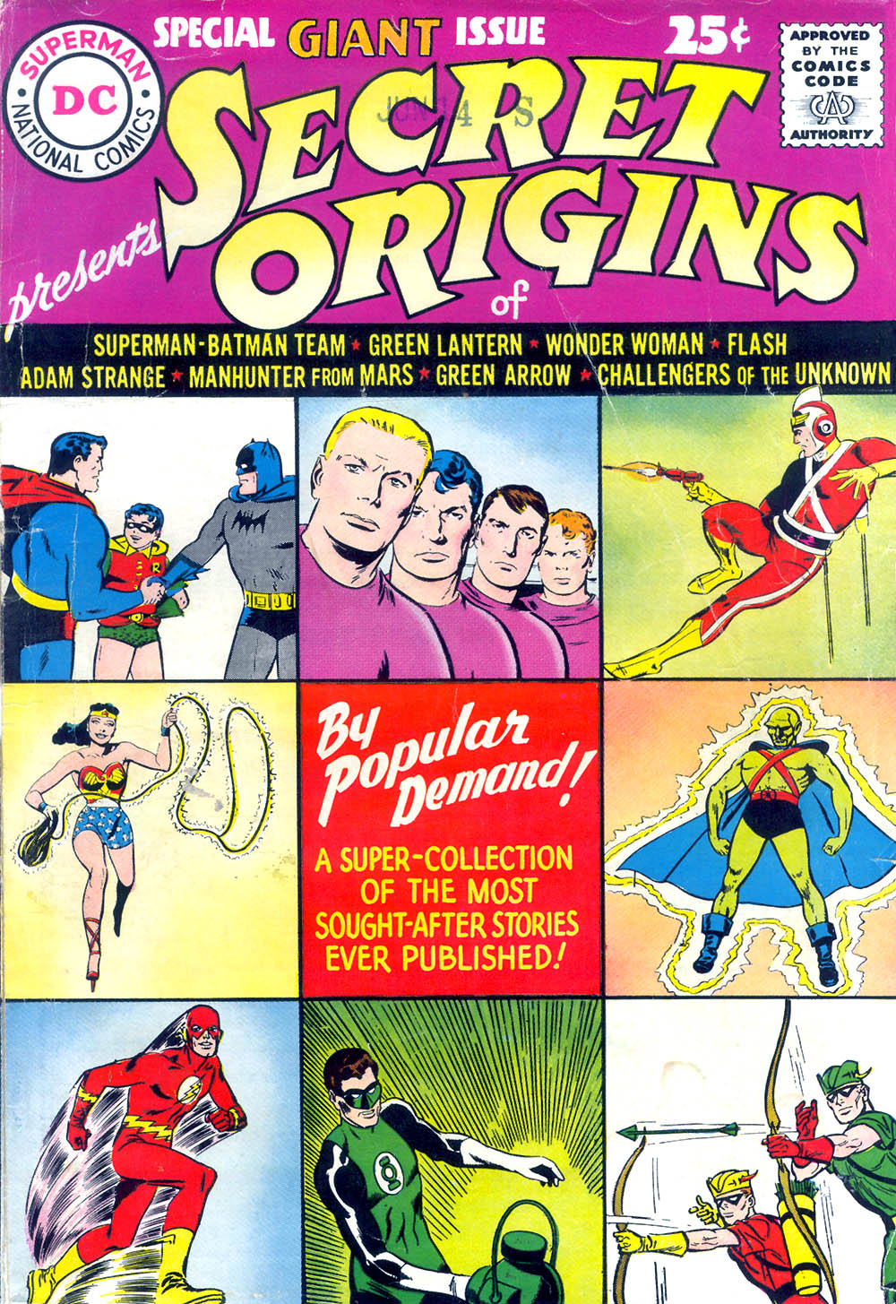 Read online Secret Origins (1961) comic -  Issue # Full - 1
