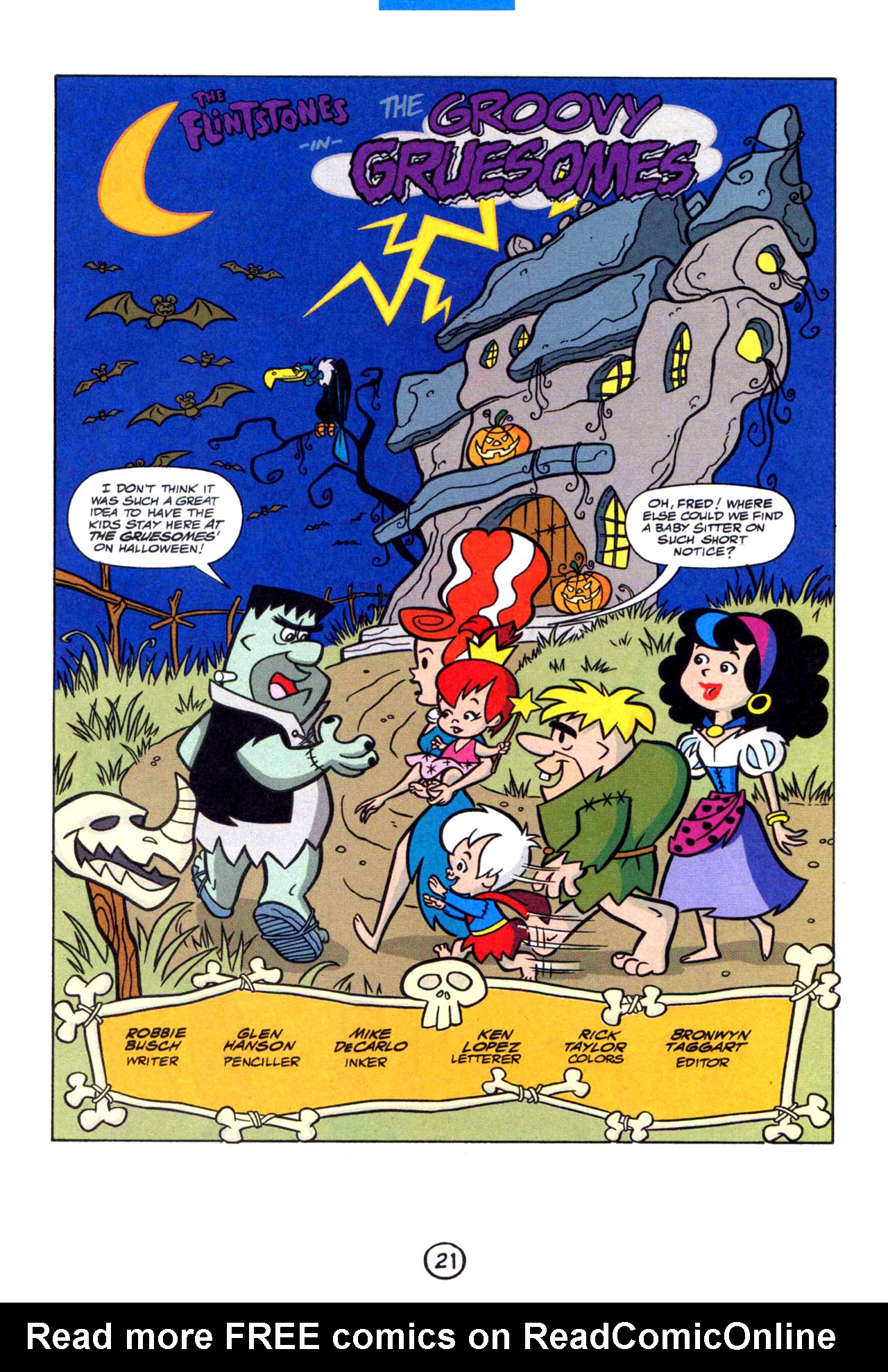 Read online The Flintstones and the Jetsons comic -  Issue #5 - 21