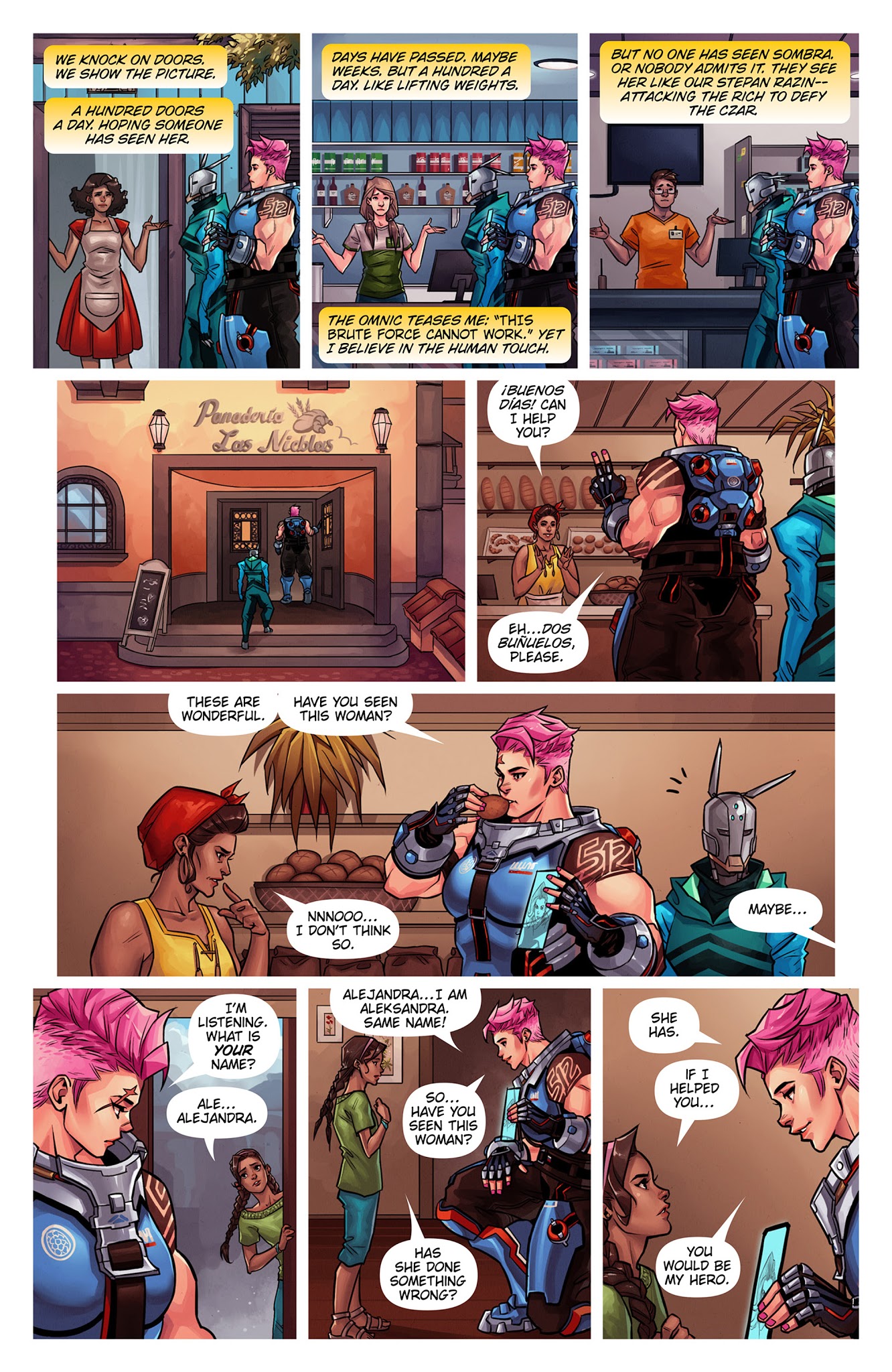 Read online Overwatch comic -  Issue #15 - 7