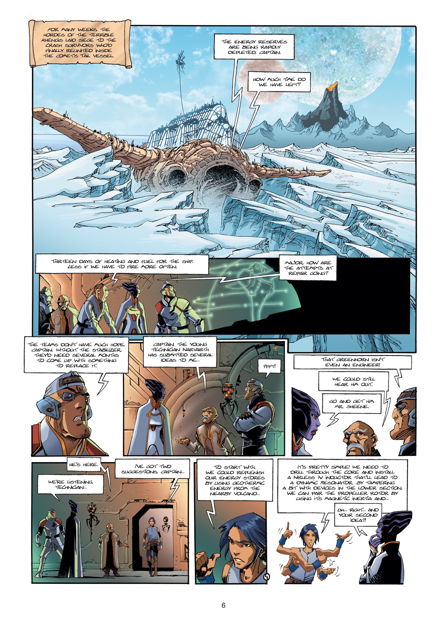Read online Ythaq comic -  Issue #5 - 6