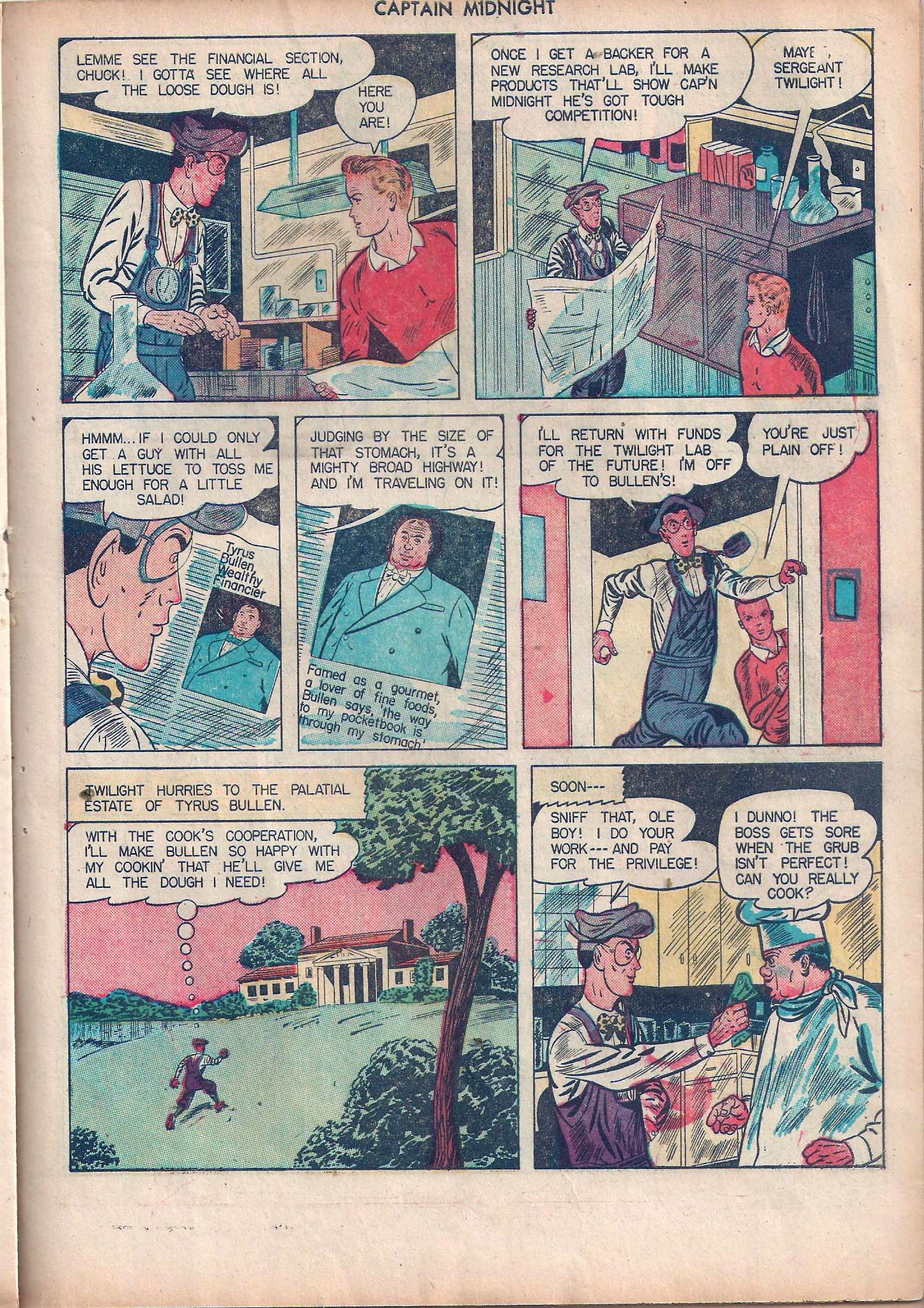 Read online Captain Midnight (1942) comic -  Issue #44 - 31