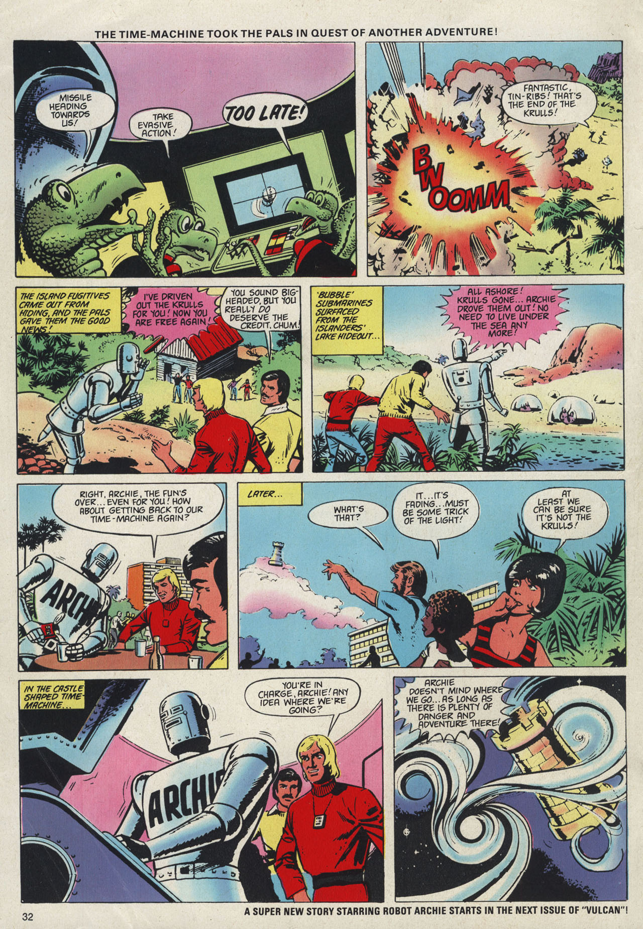 Read online Vulcan comic -  Issue #8 - 32
