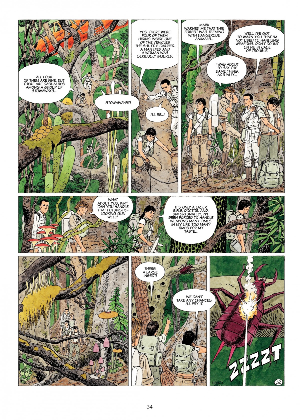 Read online Antares comic -  Issue #2 - 34