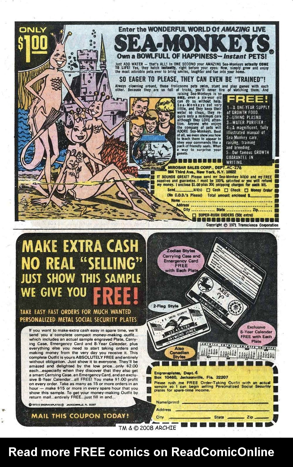 Read online Jughead (1965) comic -  Issue #262 - 25