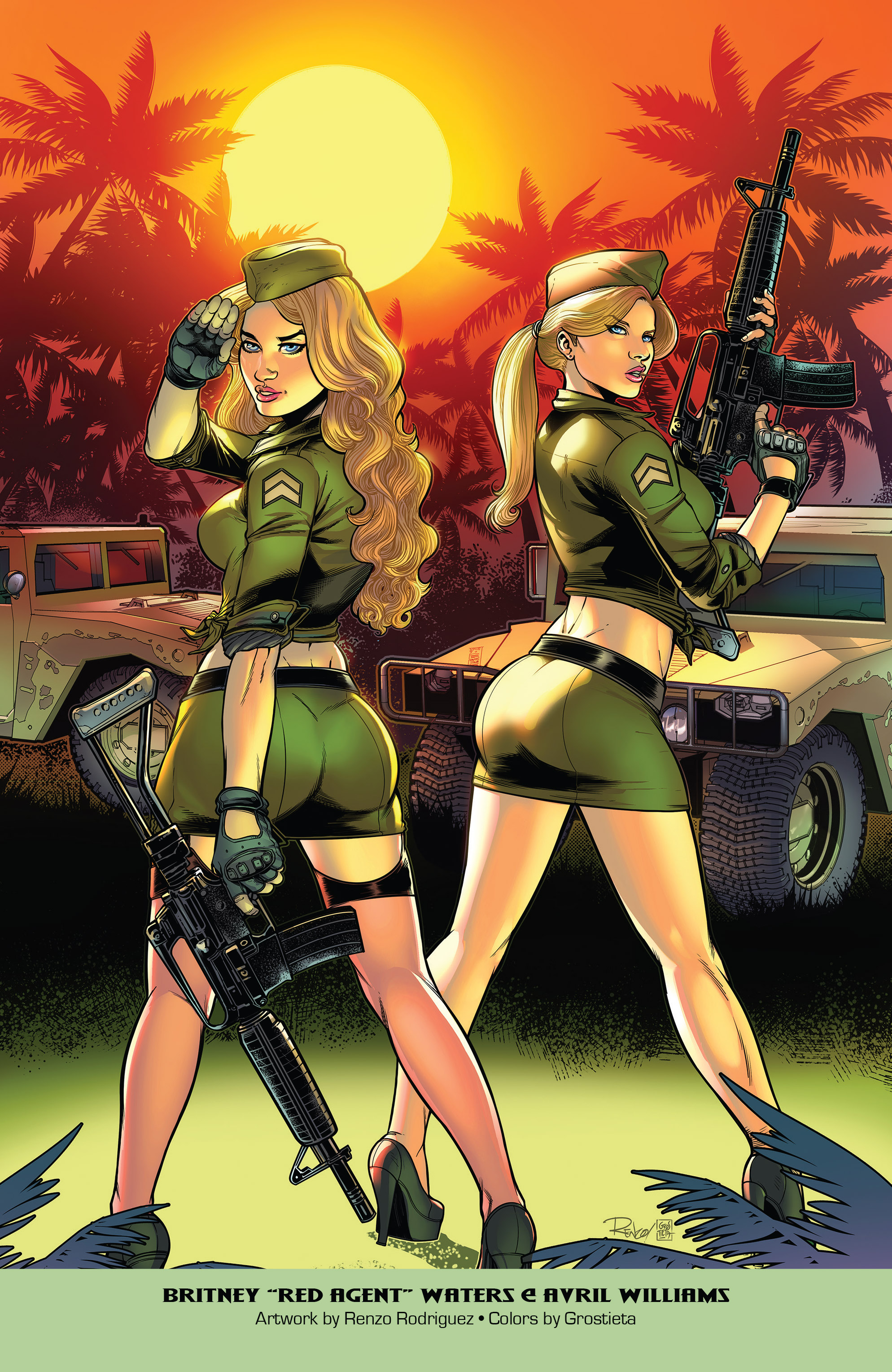 Read online Grimm Fairy Tales: 2019 Armed Forces Edition comic -  Issue # Full - 38