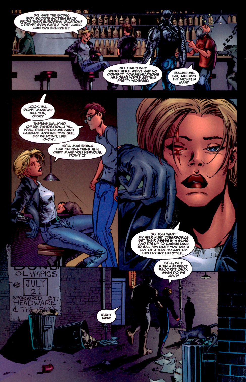 Read online Cyberforce (1993) comic -  Issue #34 - 20