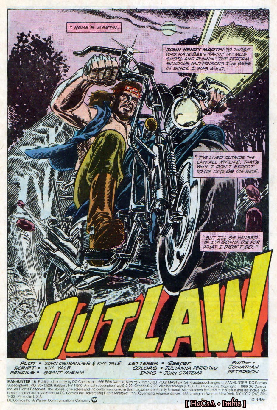 Read online Manhunter (1988) comic -  Issue #16 - 2