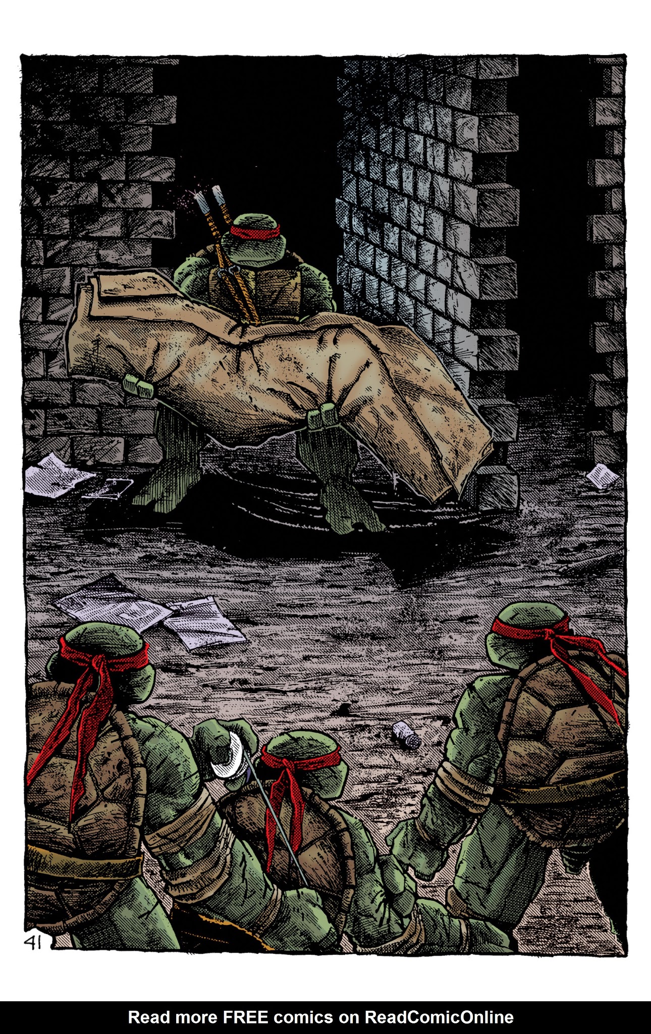 Read online Teenage Mutant Ninja Turtles Color Classics (2013) comic -  Issue #7 - 39
