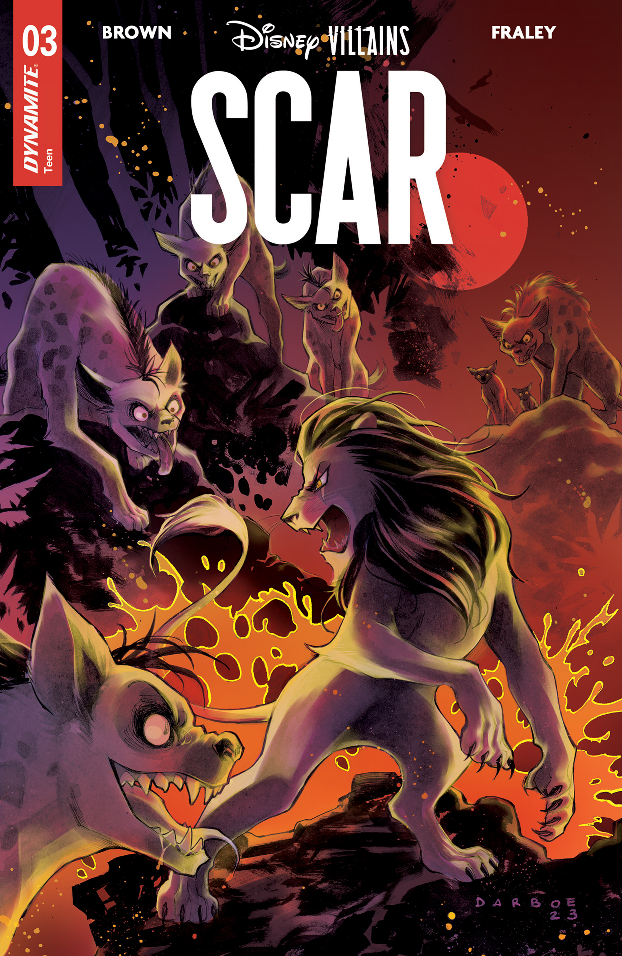 Read online Disney Villains: Scar comic -  Issue #3 - 1