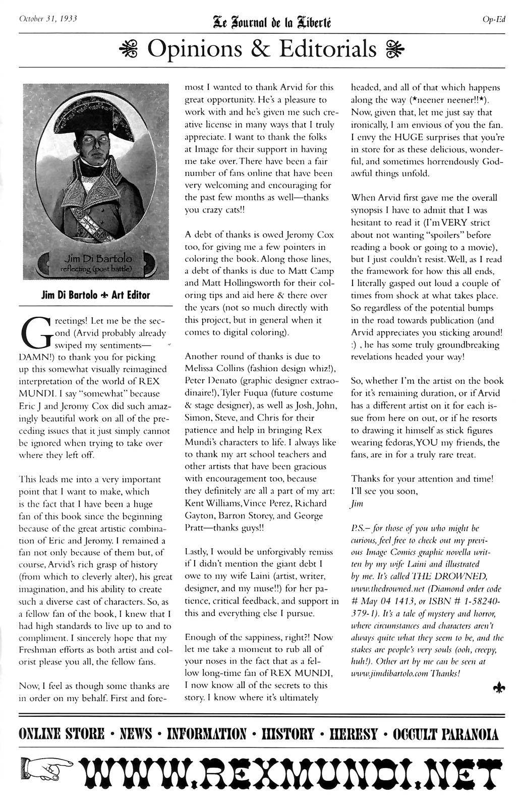 Read online Rex Mundi comic -  Issue #14 - 29