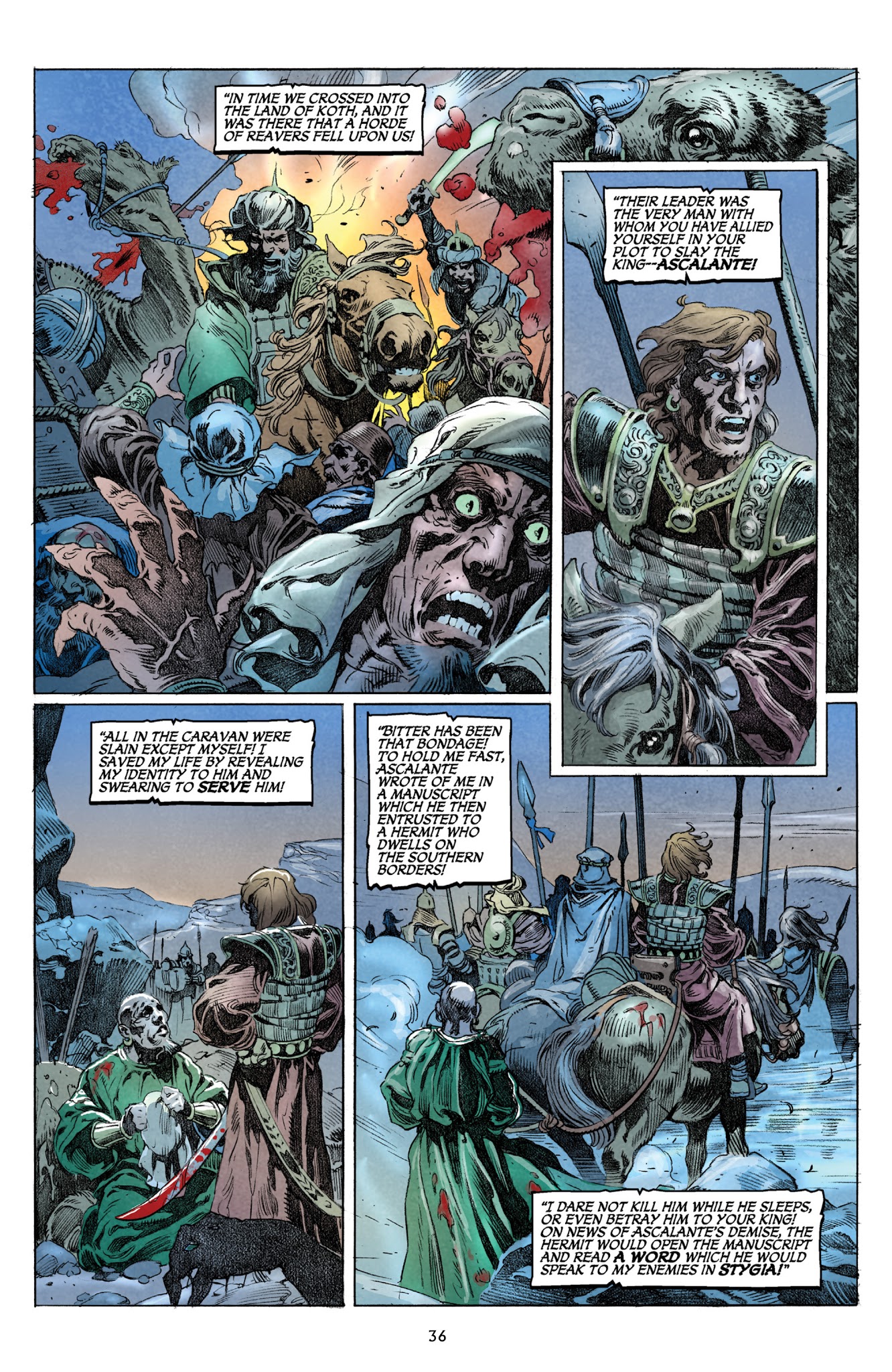 Read online King Conan: The Phoenix on the Sword comic -  Issue # TPB - 35