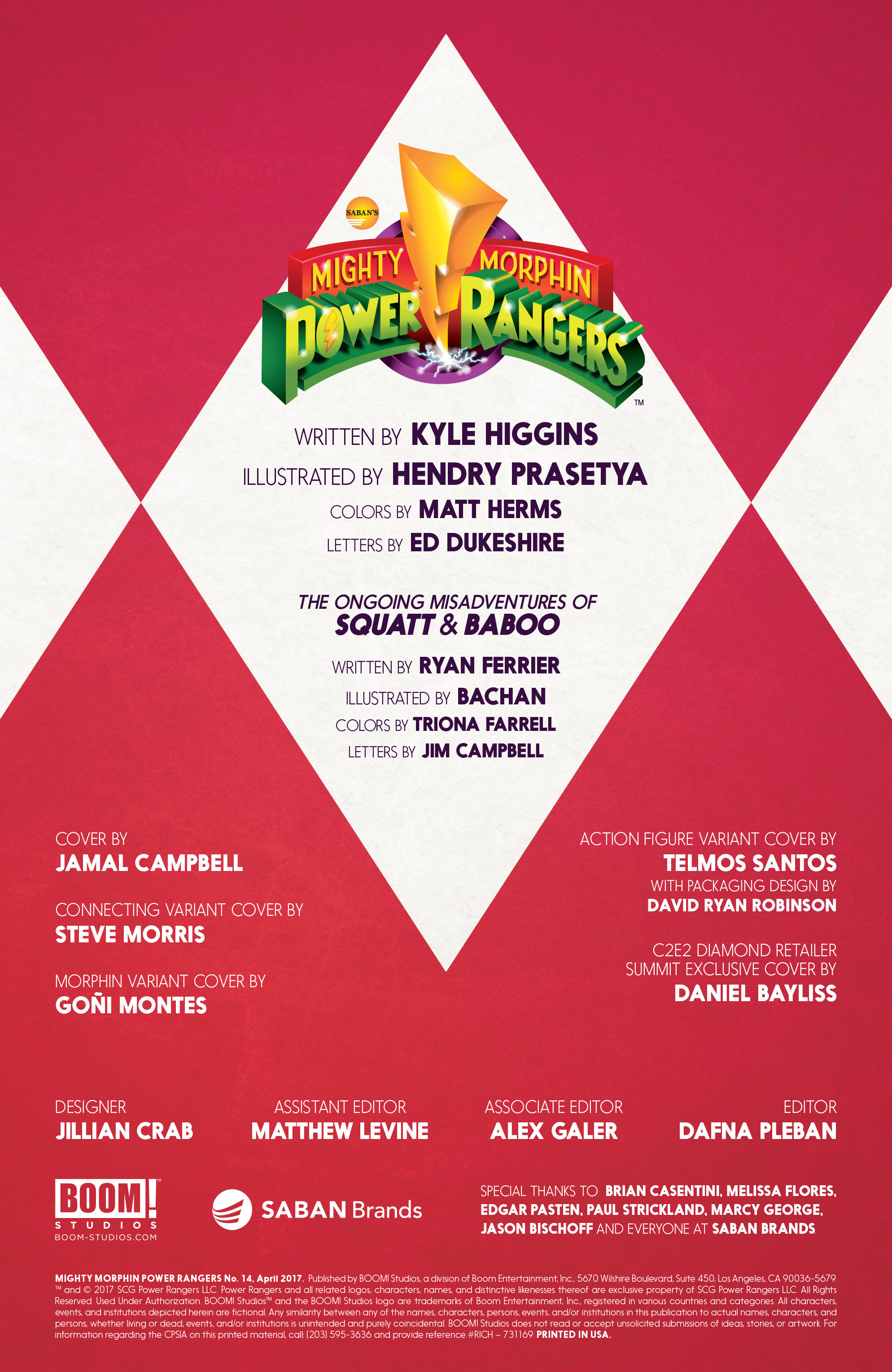 Read online Mighty Morphin Power Rangers comic -  Issue #14 - 2