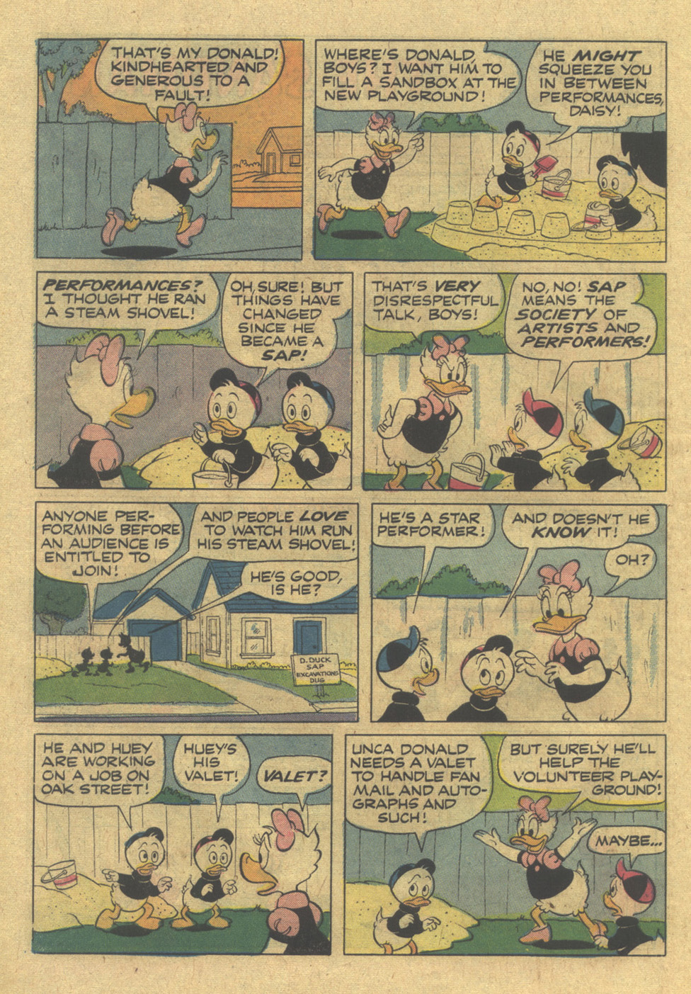 Read online Walt Disney Daisy and Donald comic -  Issue #6 - 10