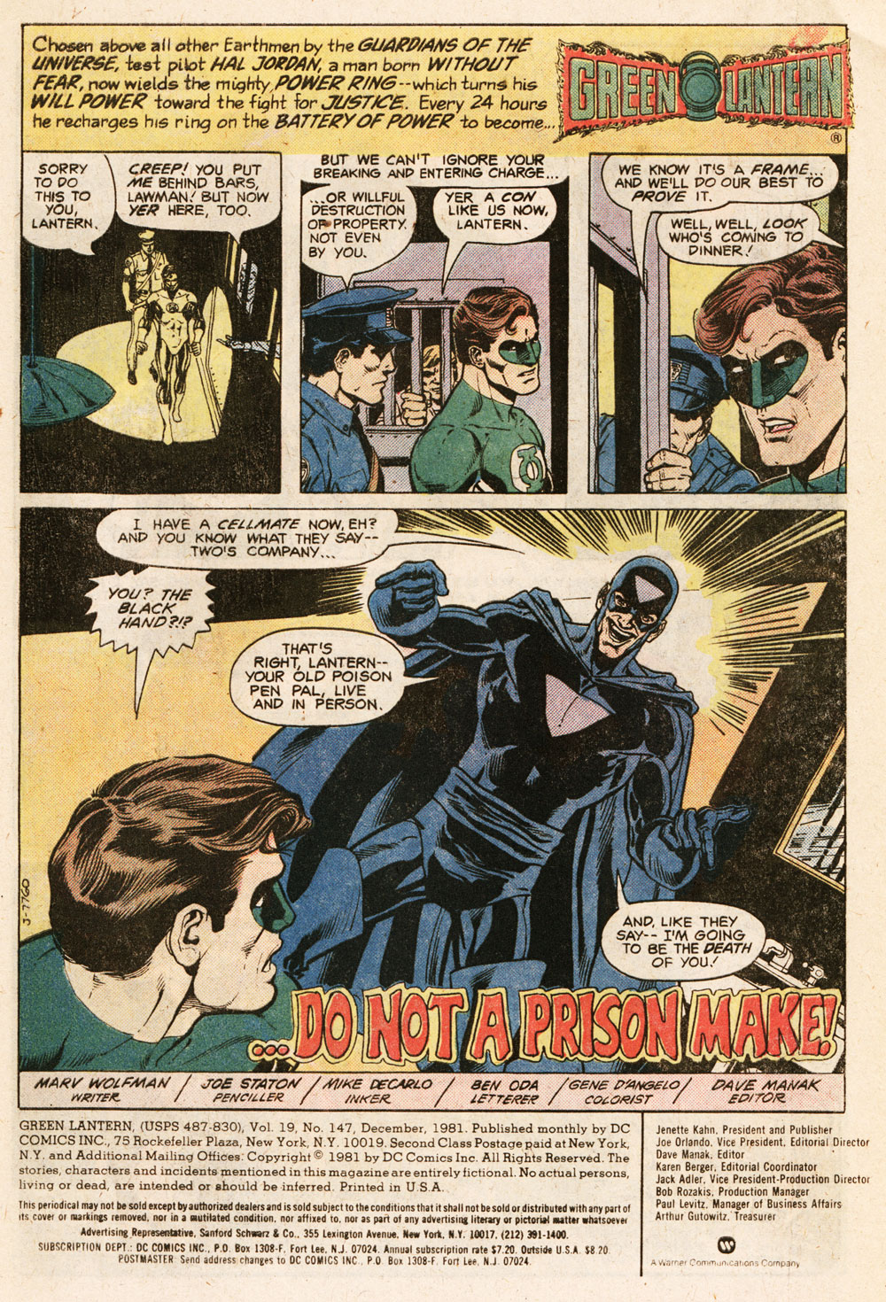 Green Lantern (1960) Issue #147 #150 - English 2