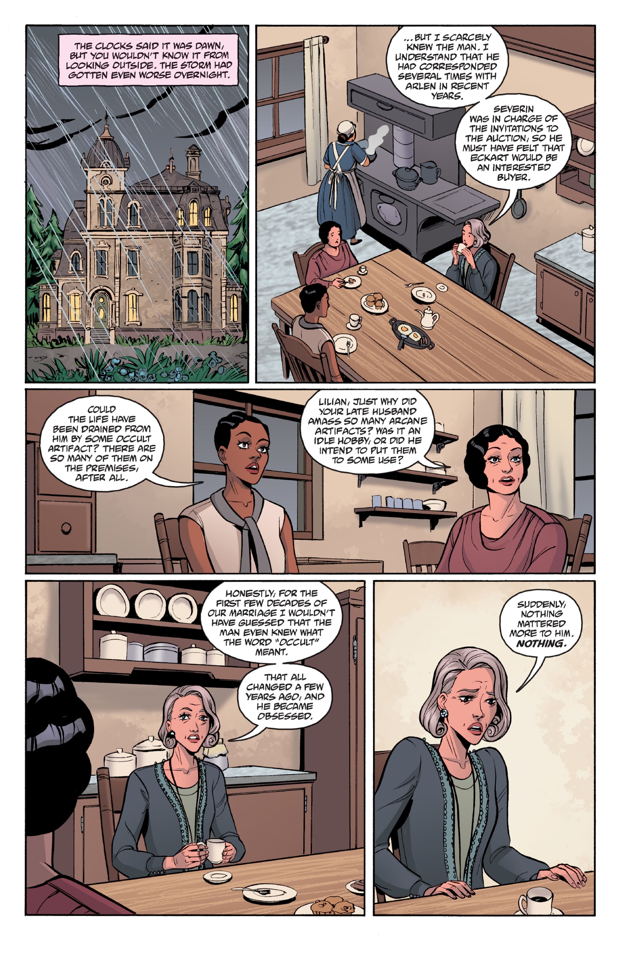 Read online The House of Lost Horizons: A Sarah Jewell Mystery comic -  Issue #2 - 5