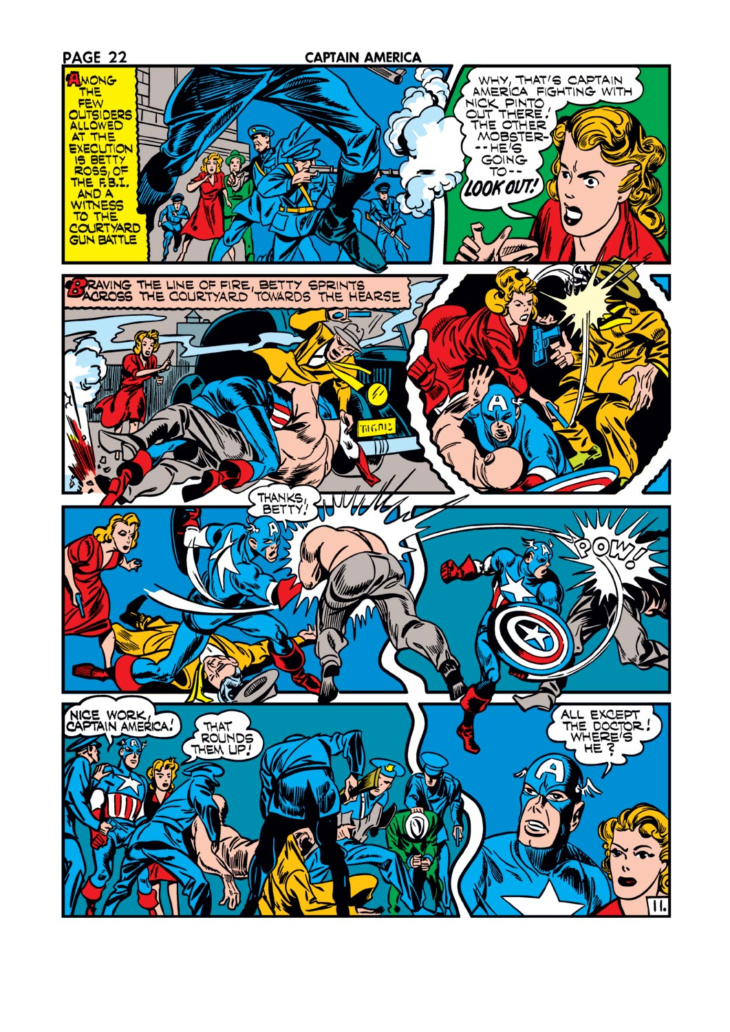 Read online Captain America Comics comic -  Issue #9 - 23