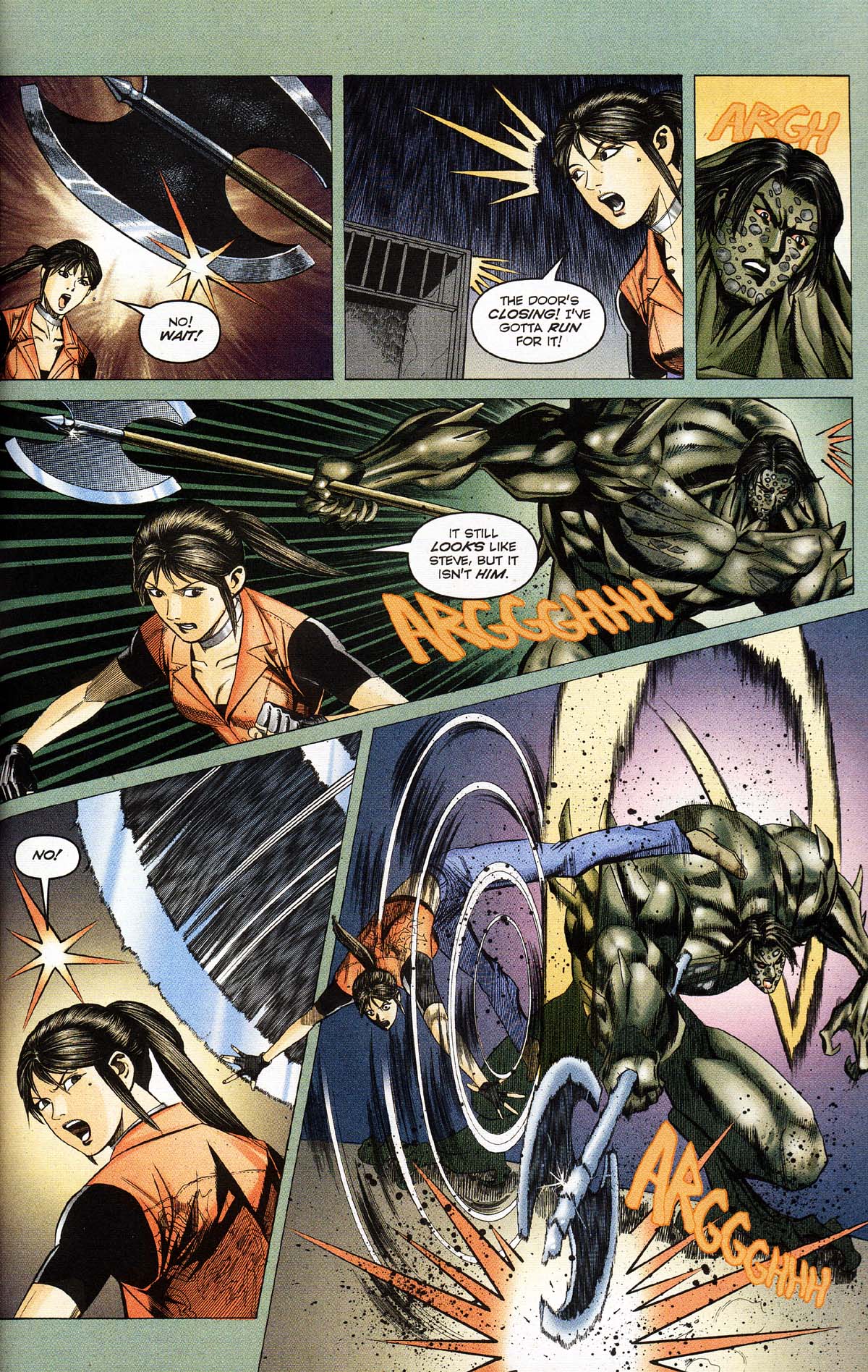 Read online Resident Evil Code: Veronica comic -  Issue #4 - 103