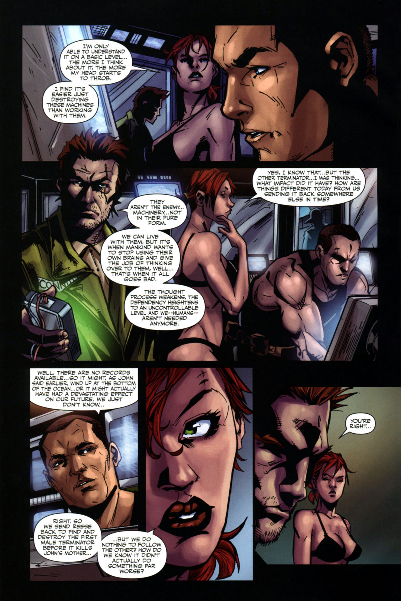 Painkiller Jane Vs. Terminator Issue #2 #2 - English 12