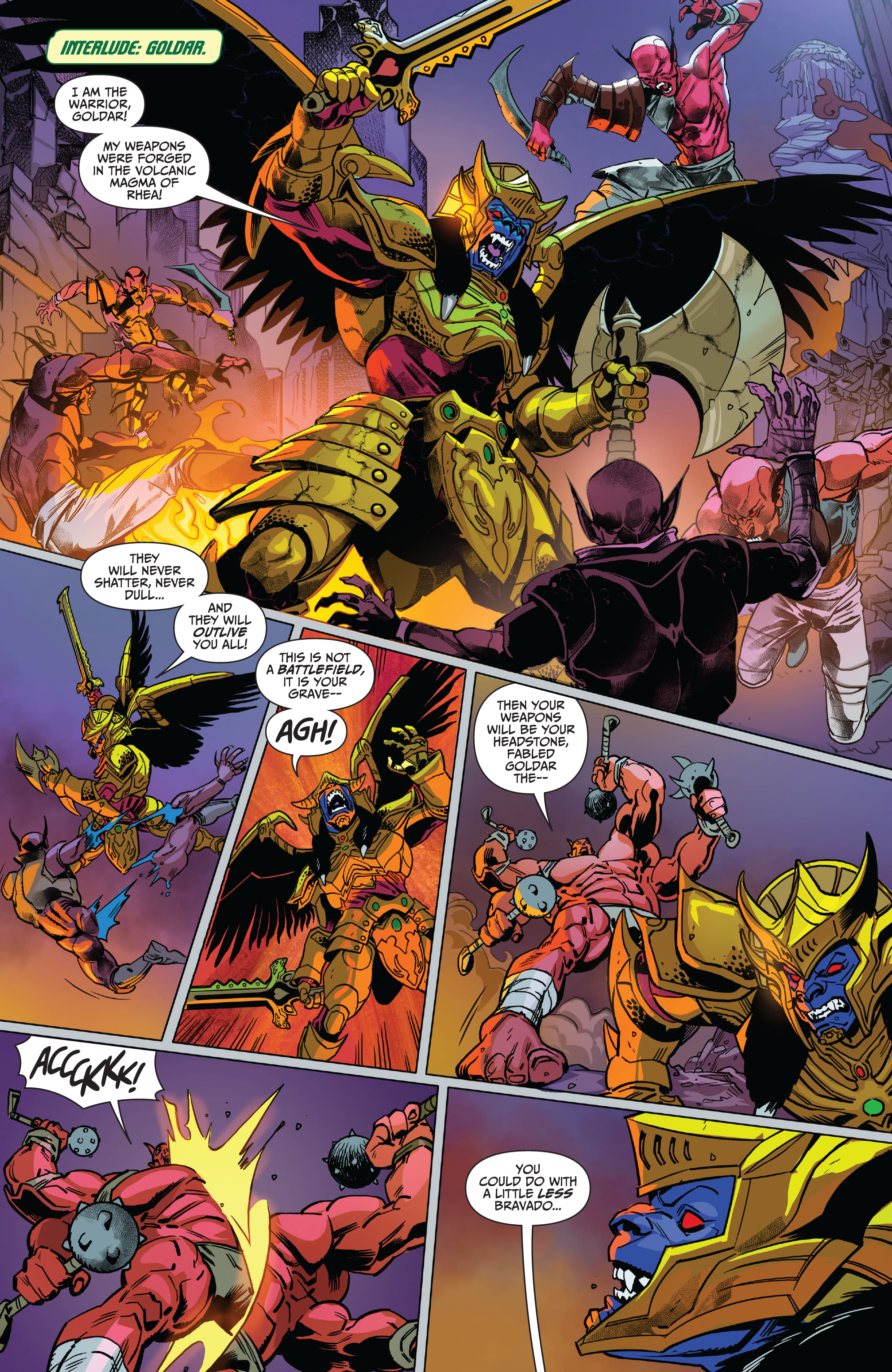 Read online Saban's Go Go Power Rangers comic -  Issue #28 - 18
