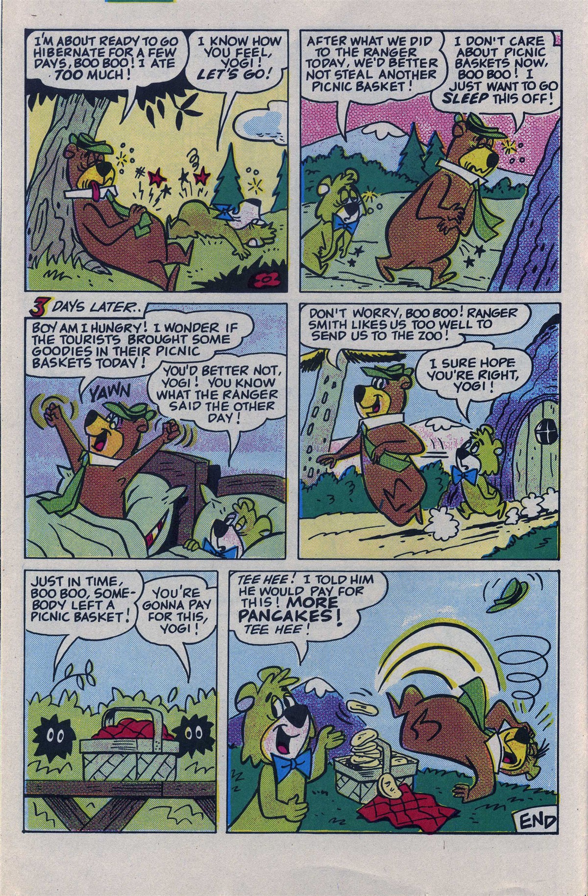 Read online Yogi Bear (1992) comic -  Issue #1 - 10