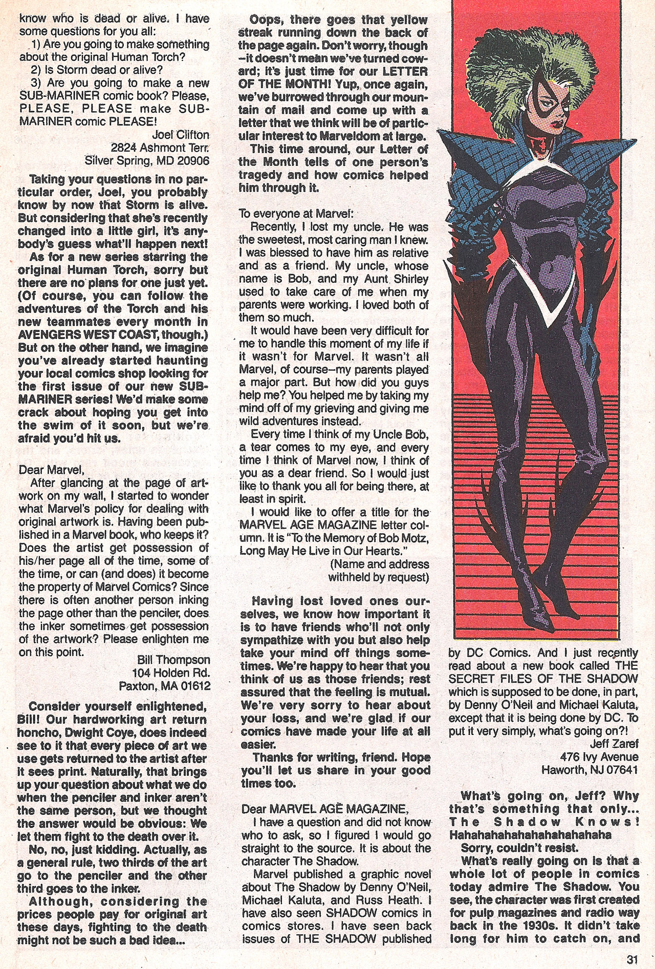 Read online Marvel Age comic -  Issue #83 - 33