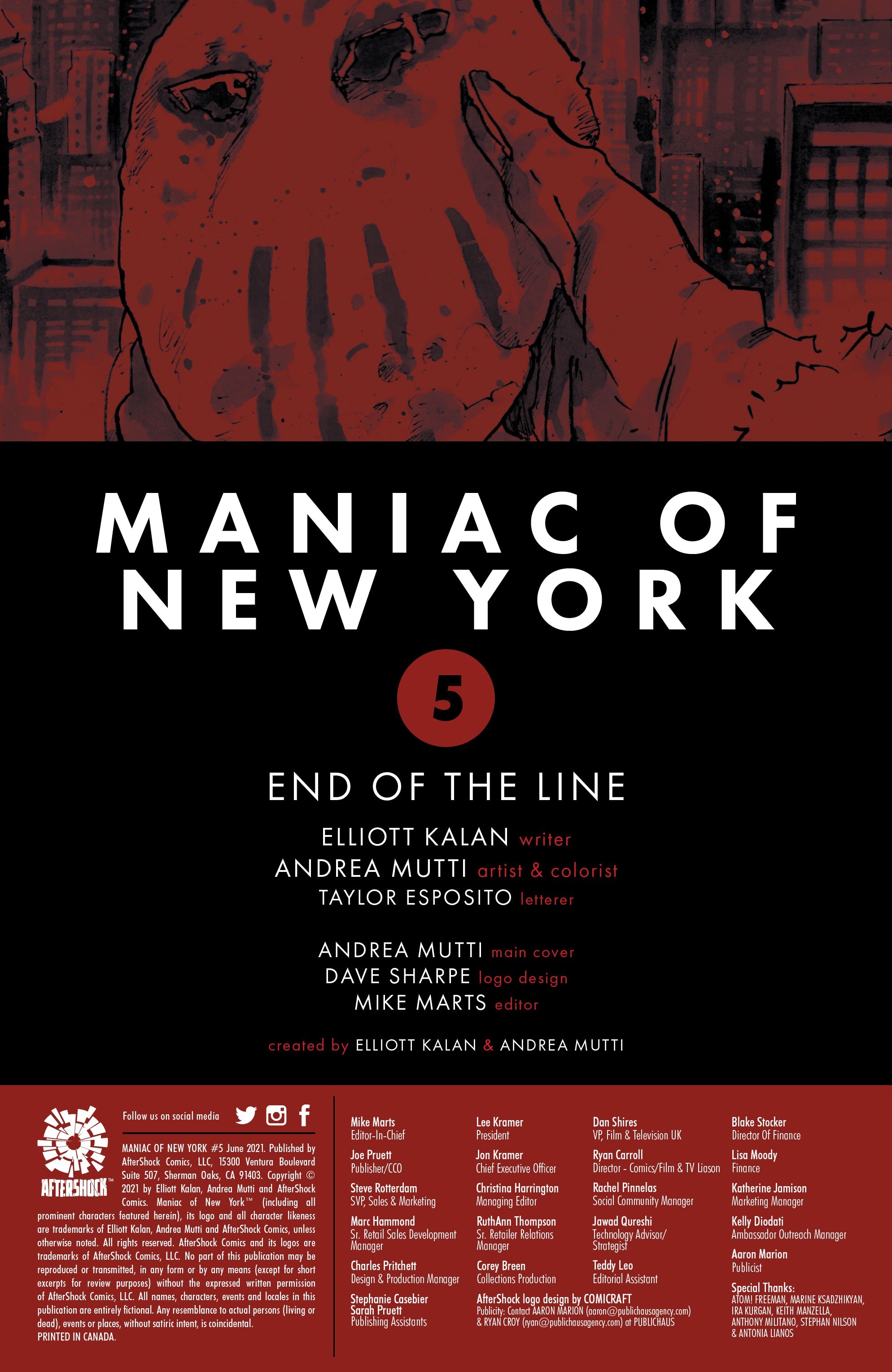 Read online Maniac Of New York comic -  Issue #5 - 2