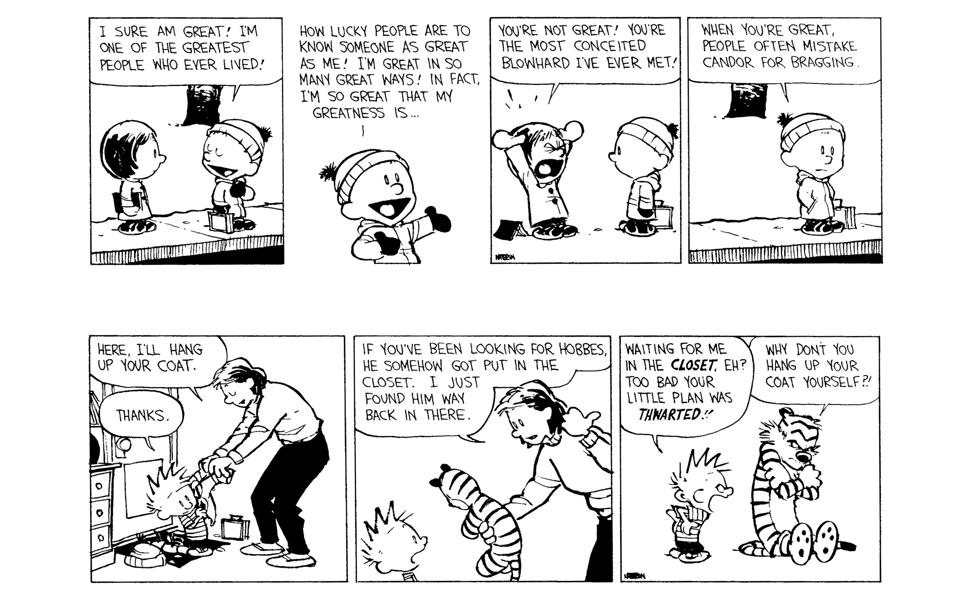 Read online Calvin and Hobbes comic -  Issue #10 - 128