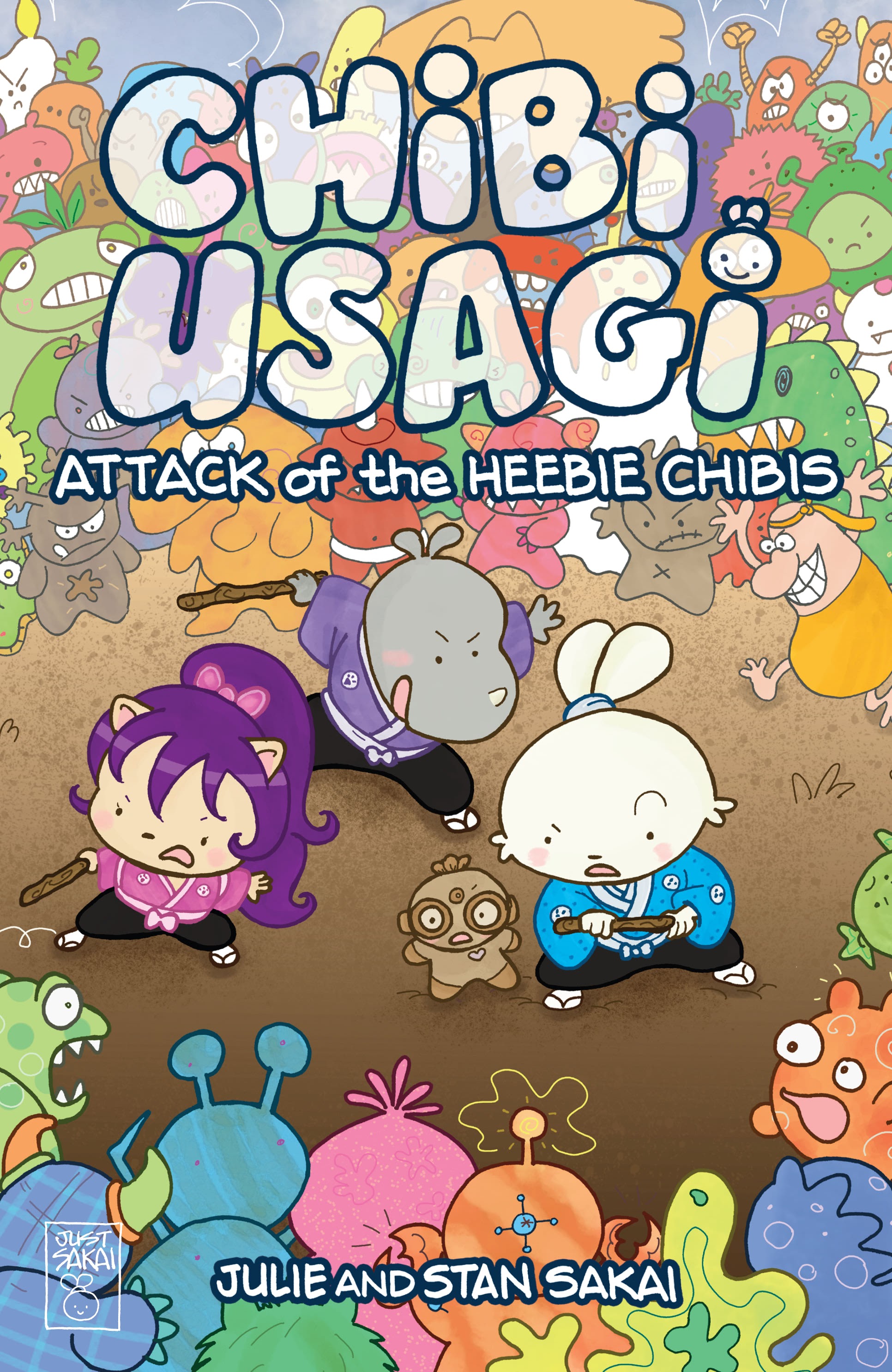 Read online Chibi-Usagi: Attack of the Heebie Chibis comic -  Issue # TPB - 1
