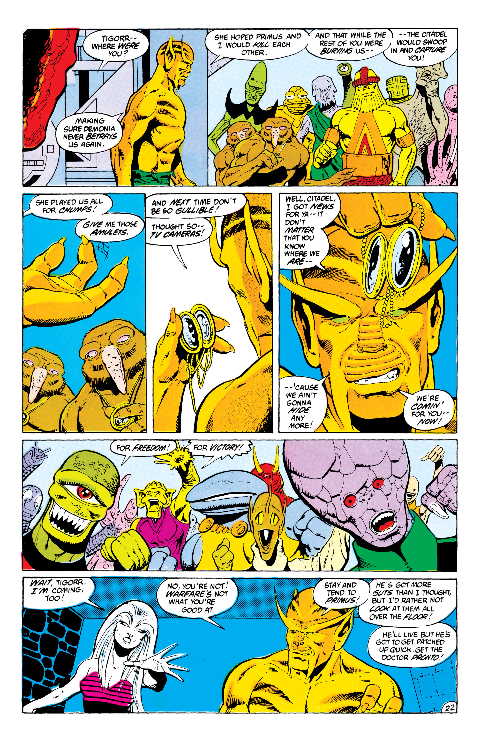 Read online The Omega Men (1983) comic -  Issue #4 - 23