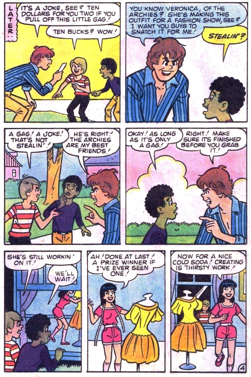 Read online Archie's TV Laugh-Out comic -  Issue #91 - 16