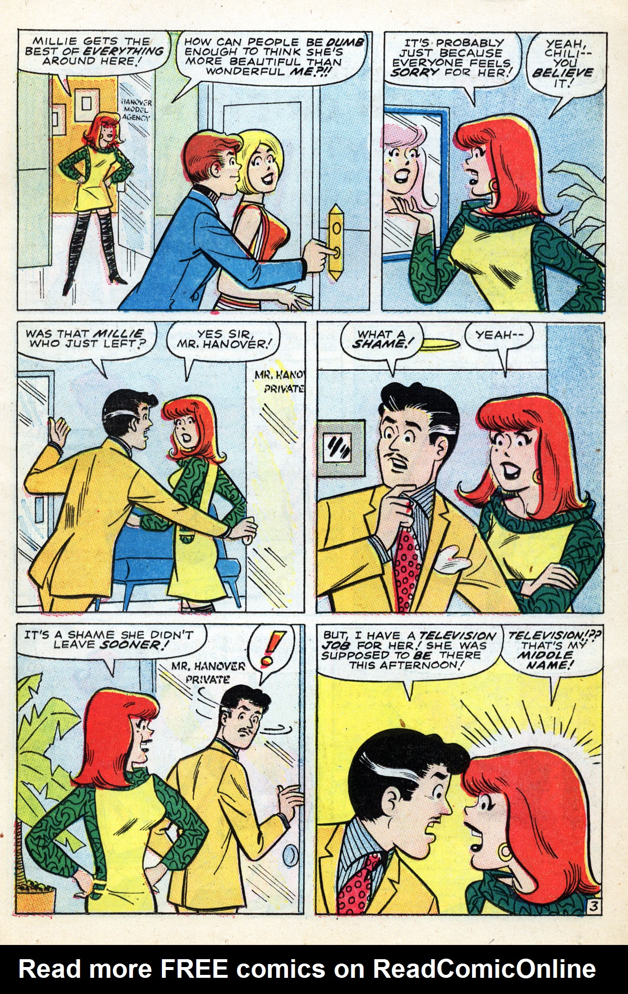 Read online Millie the Model comic -  Issue #160 - 23