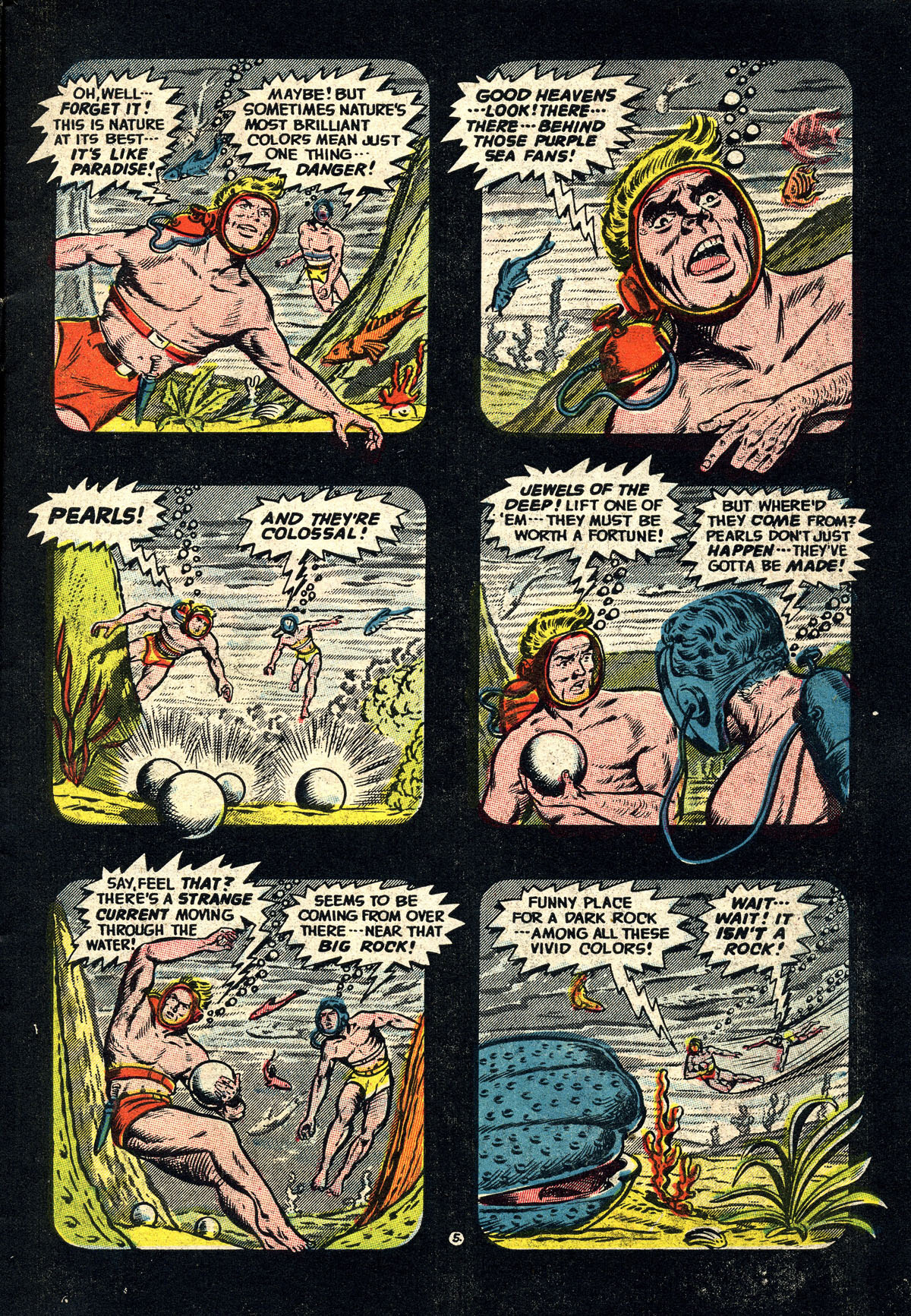 Read online Adventures Into The Unknown comic -  Issue #56 - 7