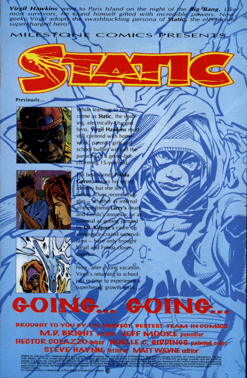 Read online Static comic -  Issue #44 - 2