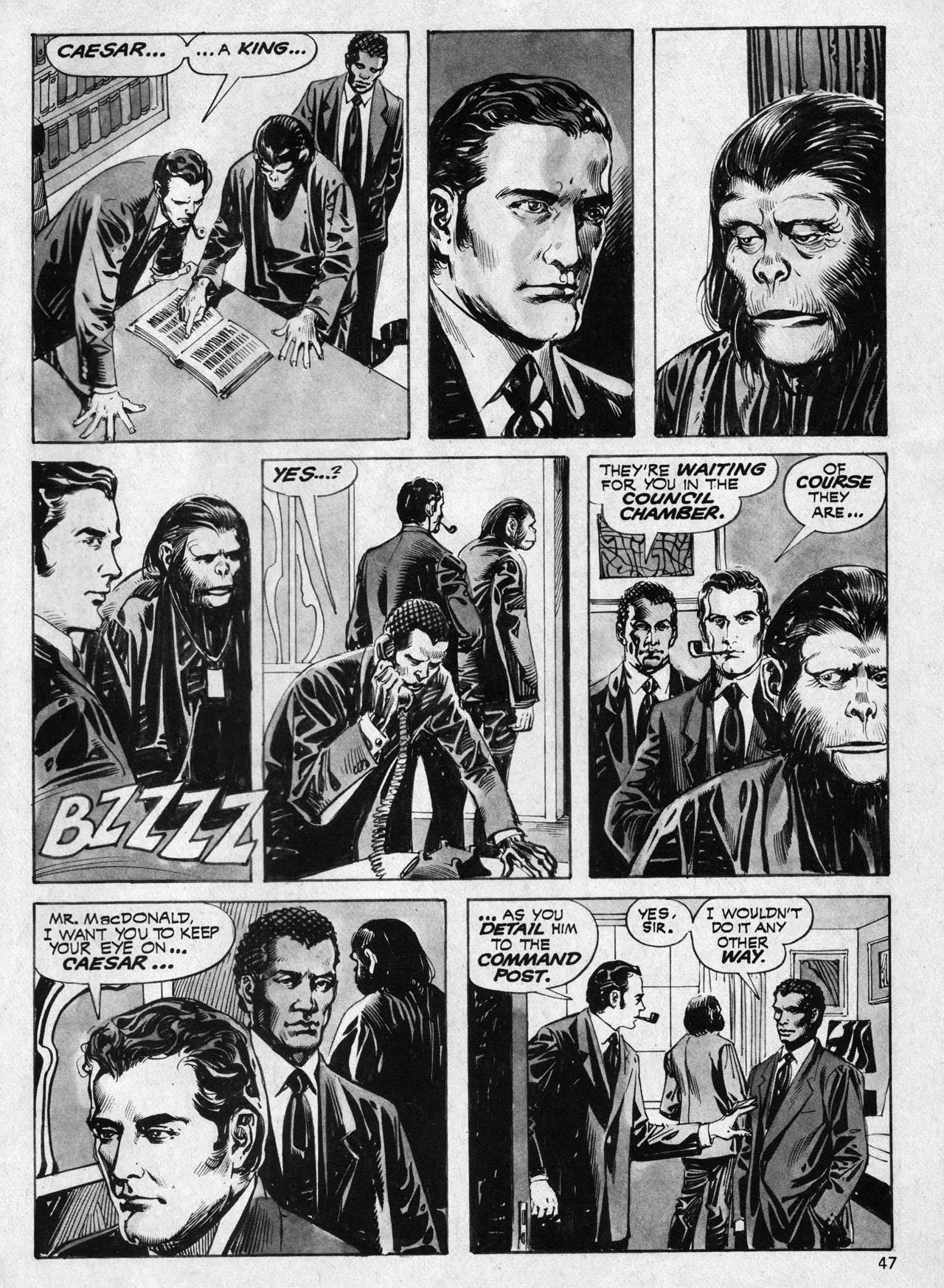 Read online Planet of the Apes comic -  Issue #18 - 46