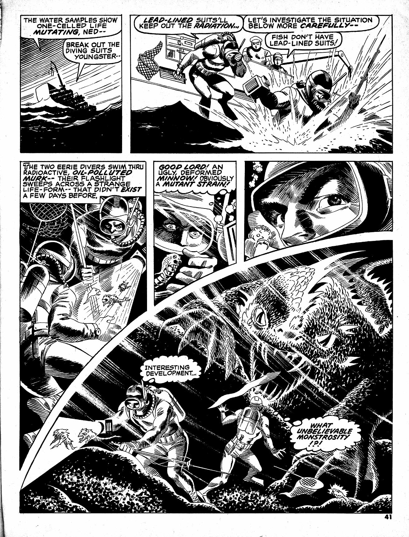 Read online Nightmare (1970) comic -  Issue #5 - 42