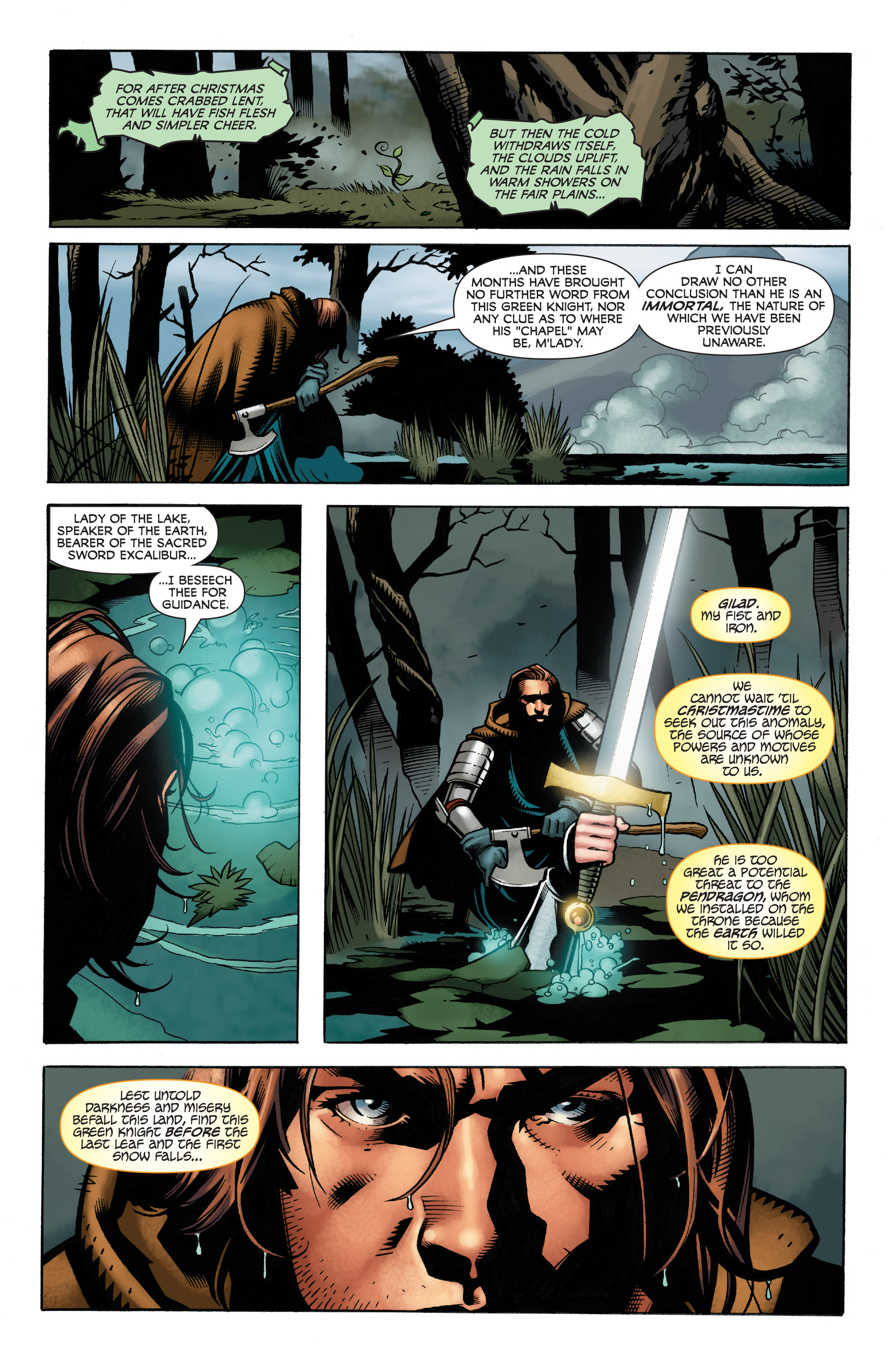 Read online Immortal Brothers: The Tale of the Green Knight comic -  Issue # Full - 10