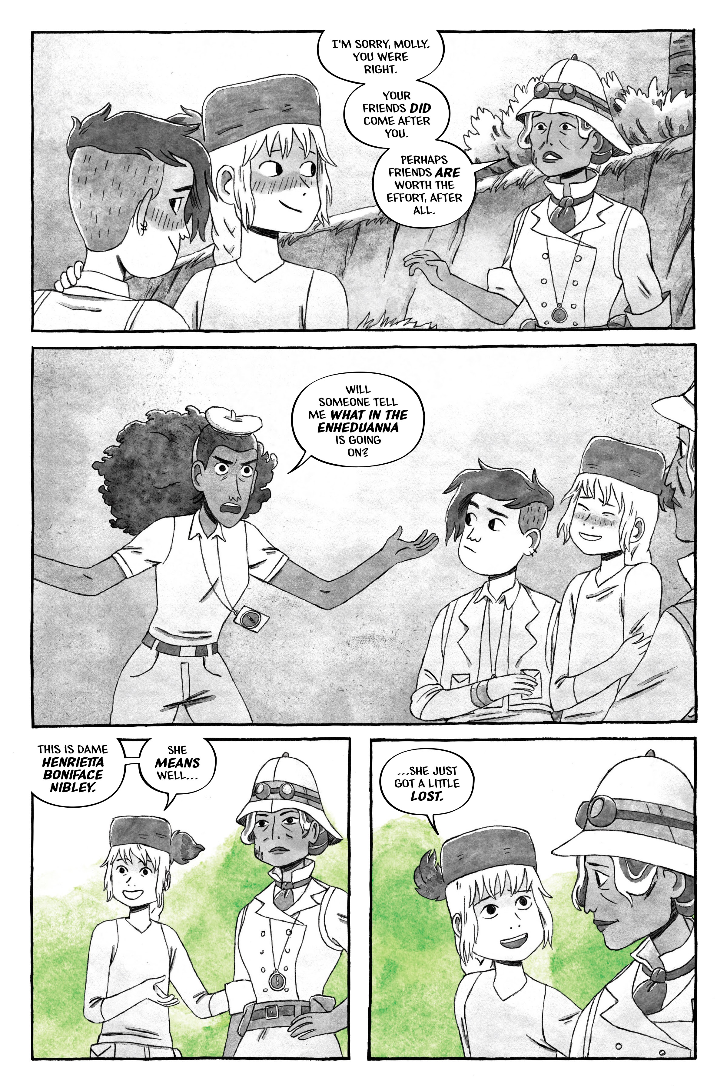 Read online Lumberjanes: The Infernal Compass comic -  Issue # TPB - 93