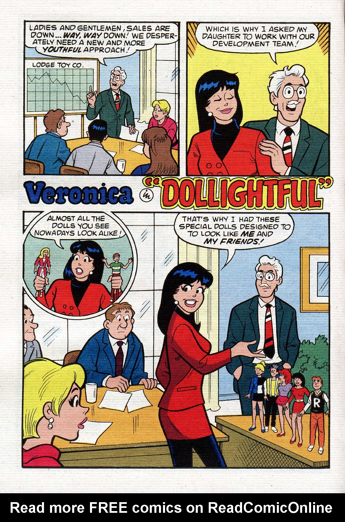 Read online Betty and Veronica Digest Magazine comic -  Issue #144 - 55
