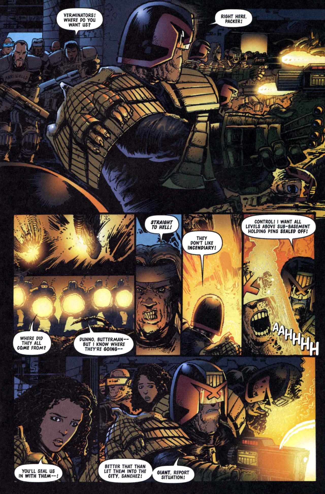 Read online Judge Dredd Vs. Aliens:  Incubus comic -  Issue #3 - 19