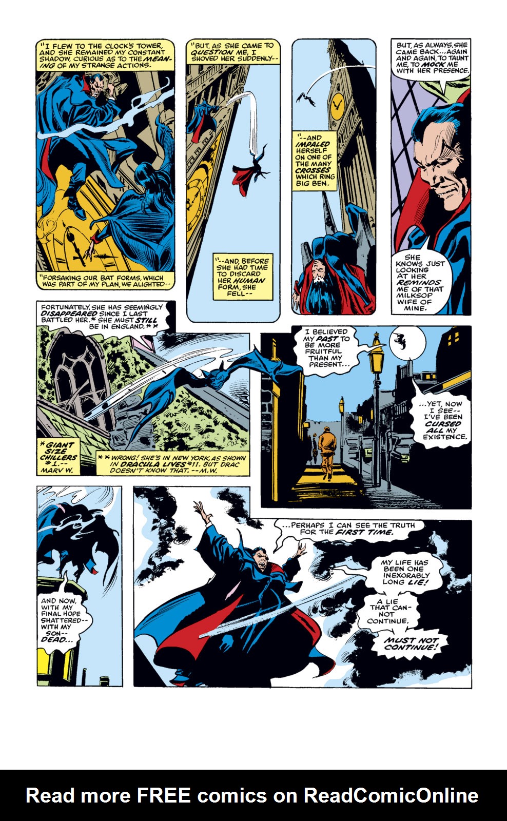 Read online Tomb of Dracula (1972) comic -  Issue #60 - 10
