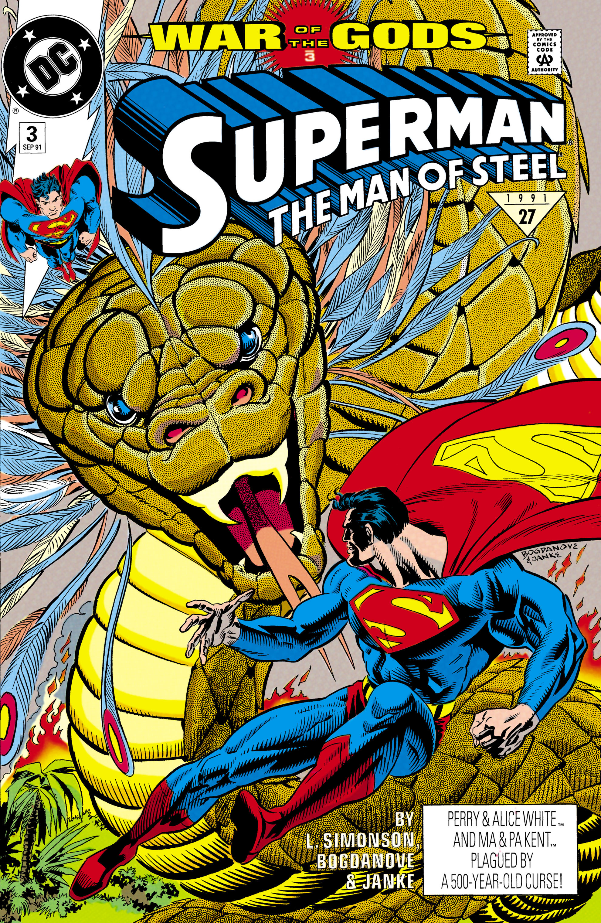 Read online Superman: The Man of Steel (1991) comic -  Issue #3 - 1