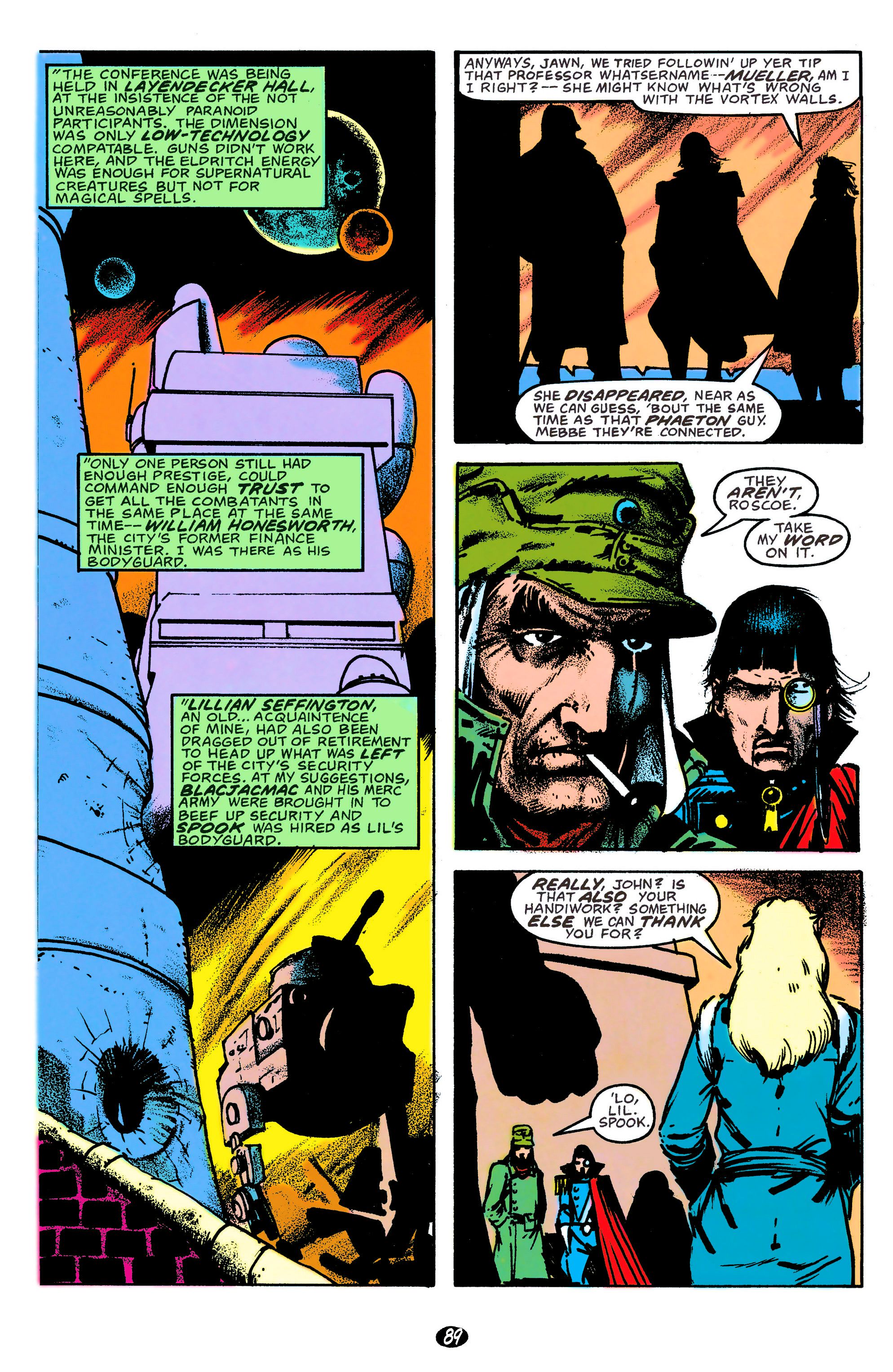 Read online Grimjack comic -  Issue # _TPB 2 - 88
