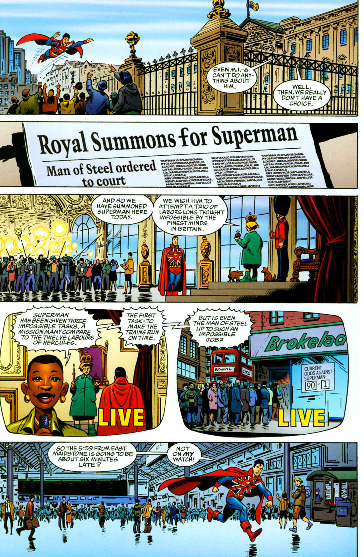 Read online Superman: True Brit comic -  Issue # Full - 54