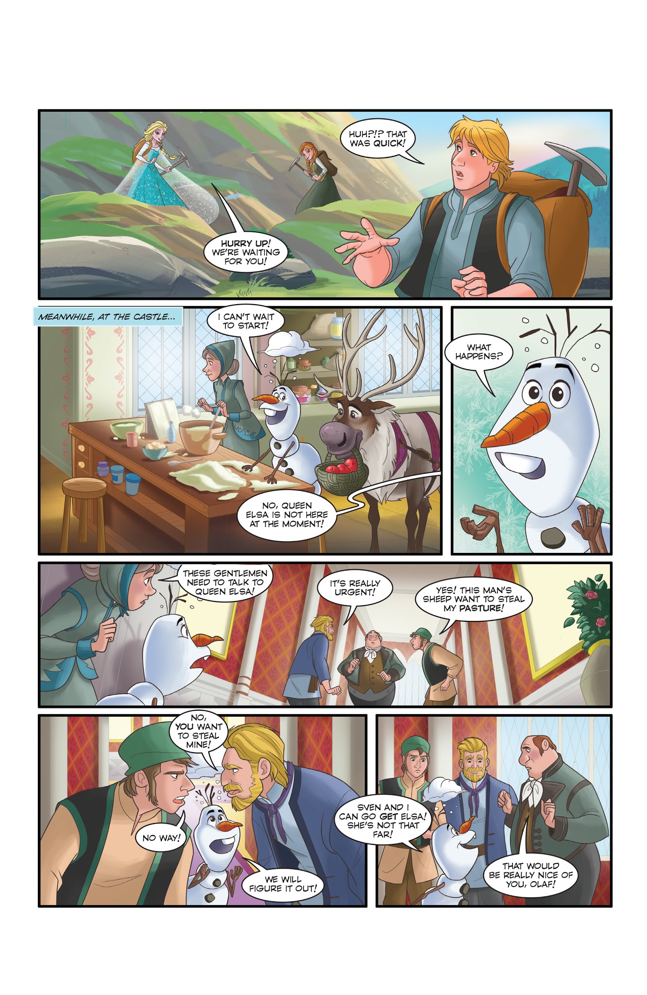 Read online Disney Frozen comic -  Issue #7 - 14