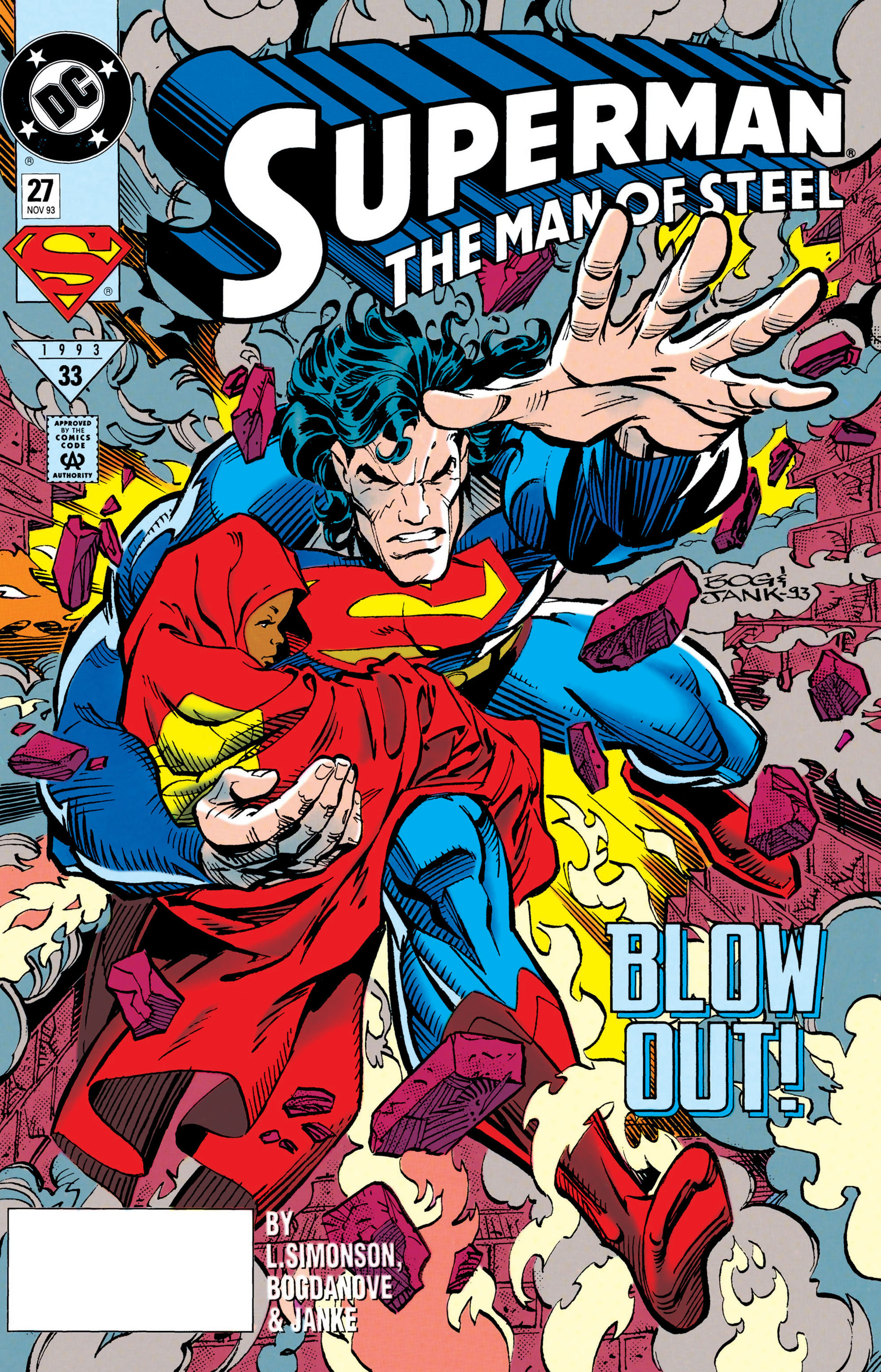 Read online Superman: The Man of Steel (1991) comic -  Issue #27 - 1