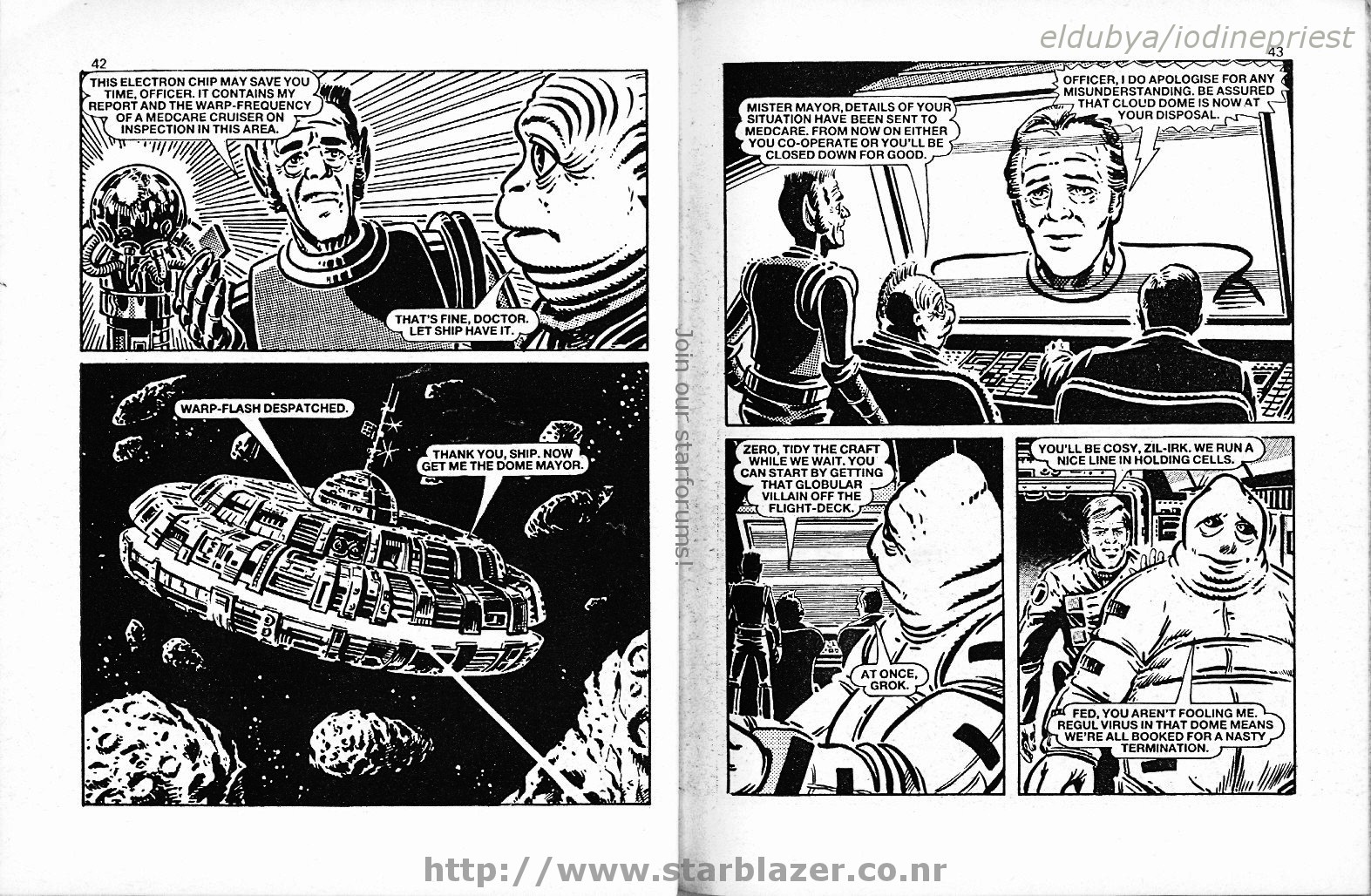 Read online Starblazer comic -  Issue #184 - 23